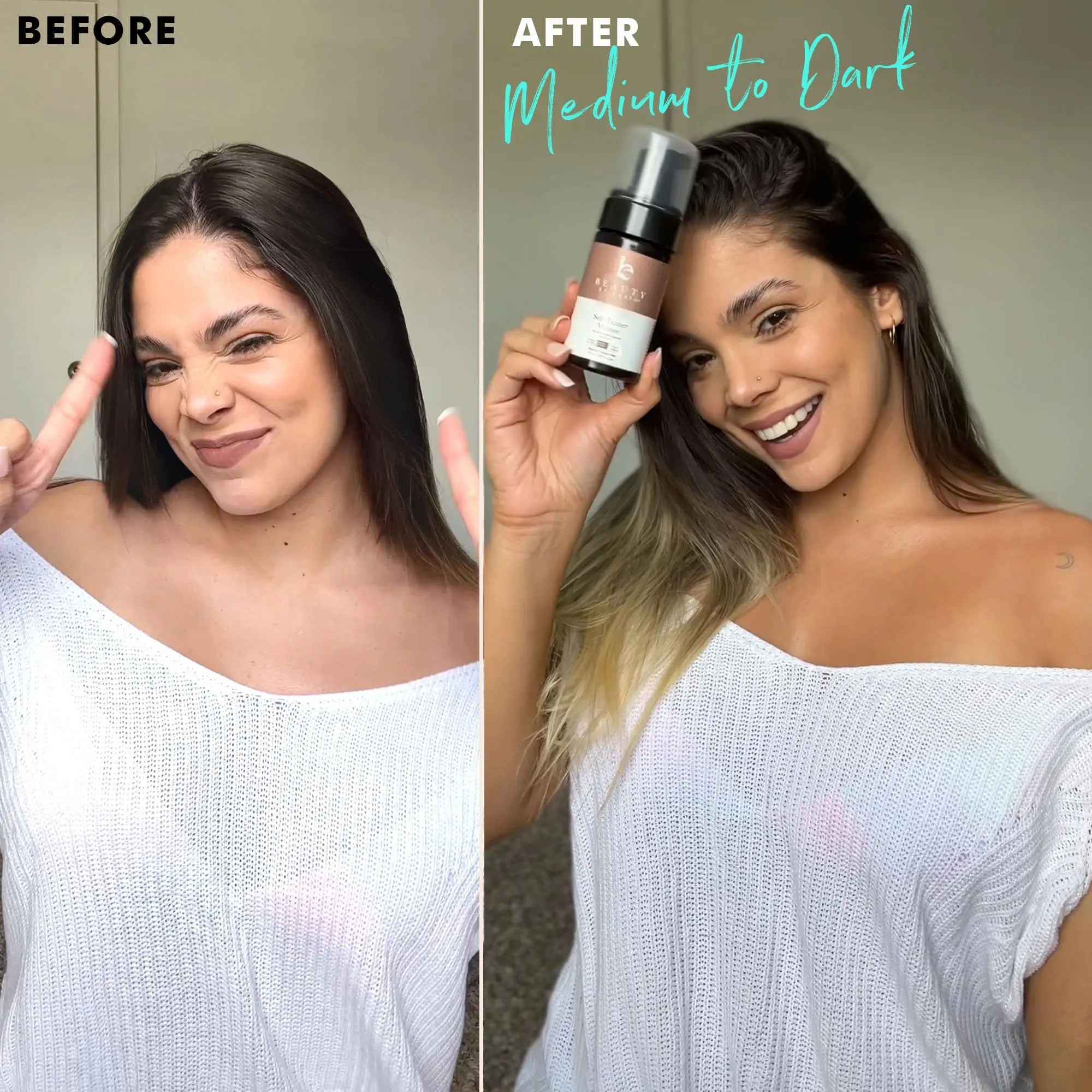 Self Tanner Tanning Mousse Kit - USA Made with Natural & Organic Ingredients Beauty by Earth Au supplements