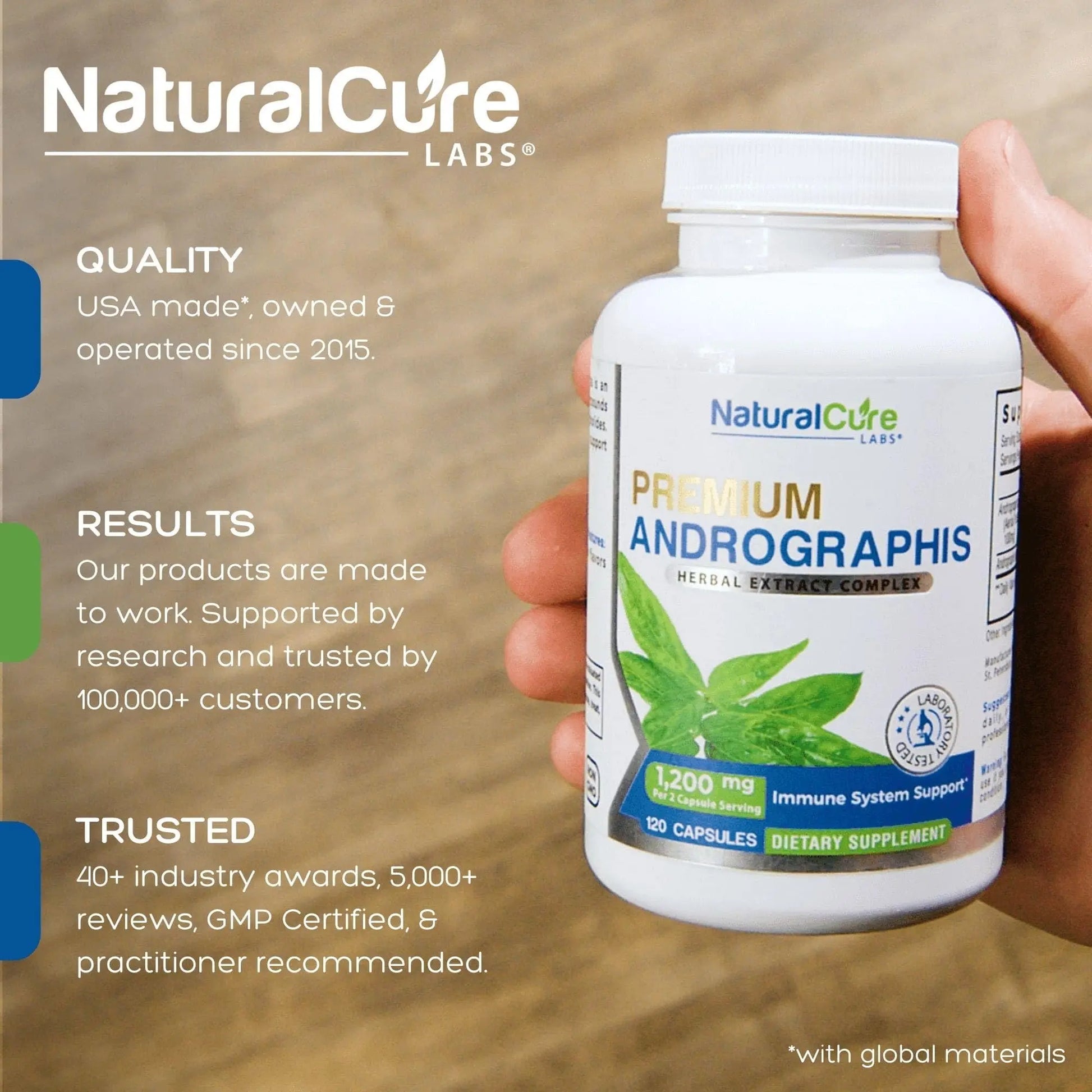Extra Strength Stack: Monolaurin 800mg + Clean L-Lysine 600mg + Andrographis, Advanced Immune Support Routine Bundle Natural Cure Labs Au supplements