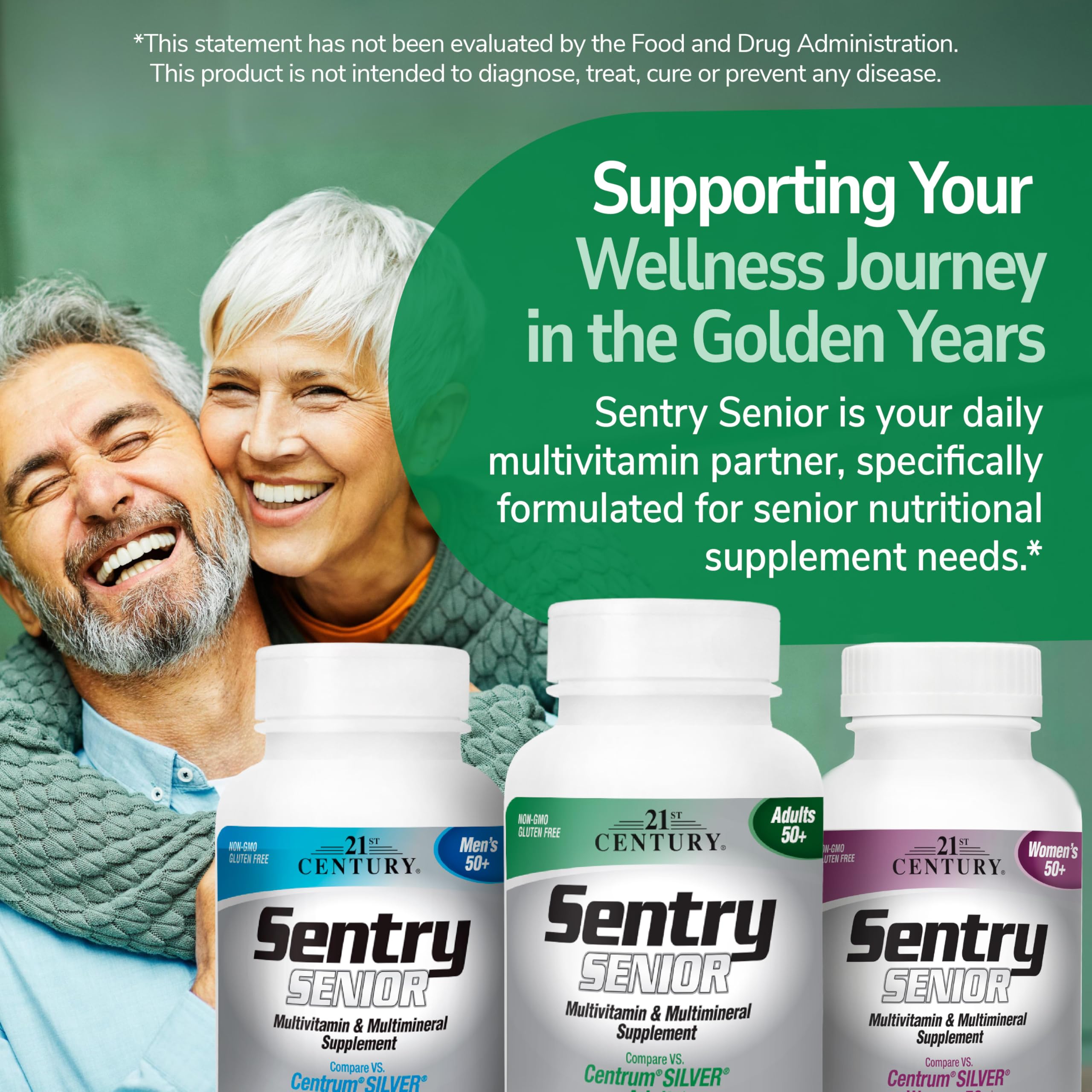 21st Century Sentry Senior Tablets, 265 Count 21st Century Au supplements
