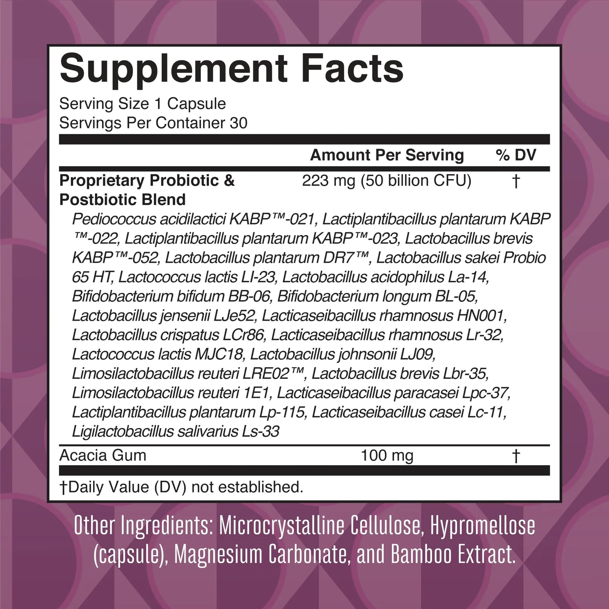 Mary Ruth's 3 in 1 Women's 40+ Health Probiotic, 30 CT MaryRuth Organics Au supplements
