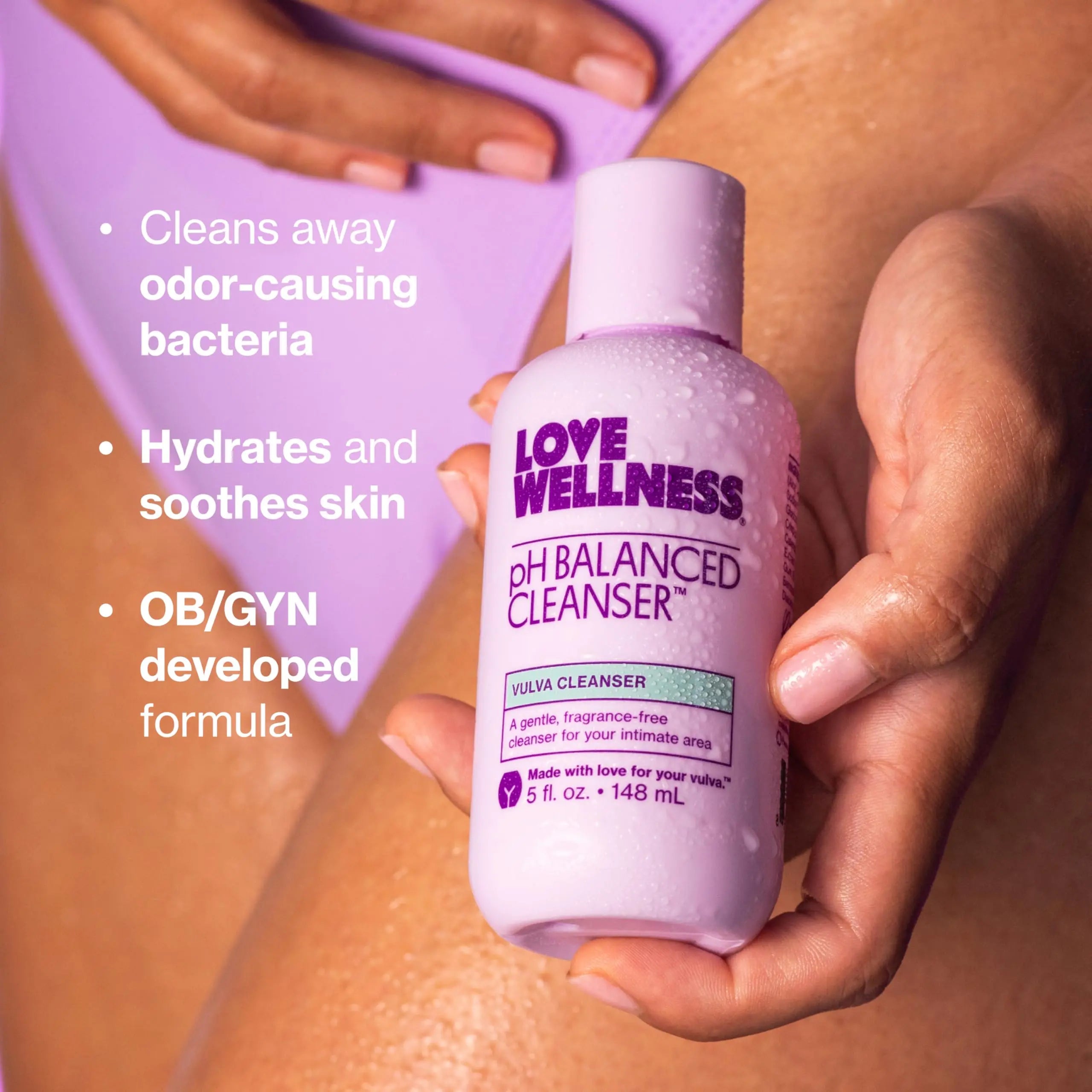 Love Wellness pH Balancing Cleanser | Feminine Vaginal Wash | Fragrance-Free | Vaginal Cleanser for Balanced pH, Intimate Health & Hygiene | Non-Irritating with Aloe Vera for Sensitive Skin | 5 Fl Oz Love Wellness Au supplements