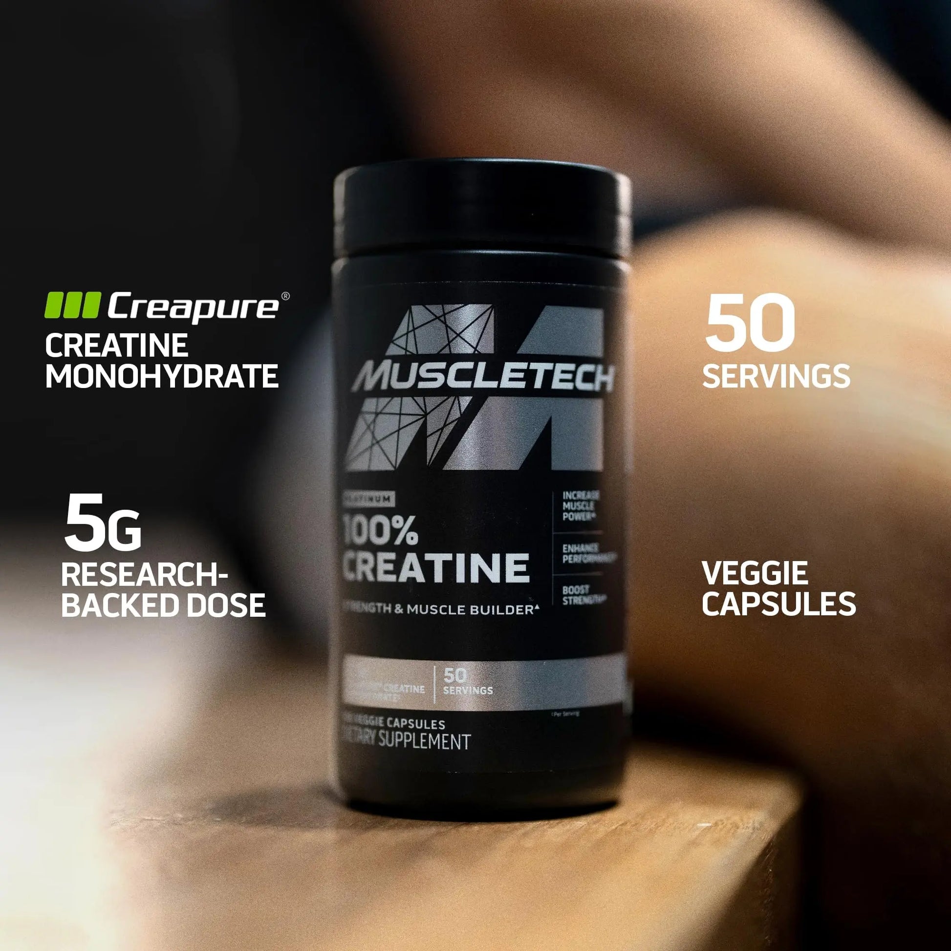 MuscleTech Platinum 100% Creatine Pills | Creatine Monohydrate Pill| | Muscle Recovery MuscleTech Au supplements