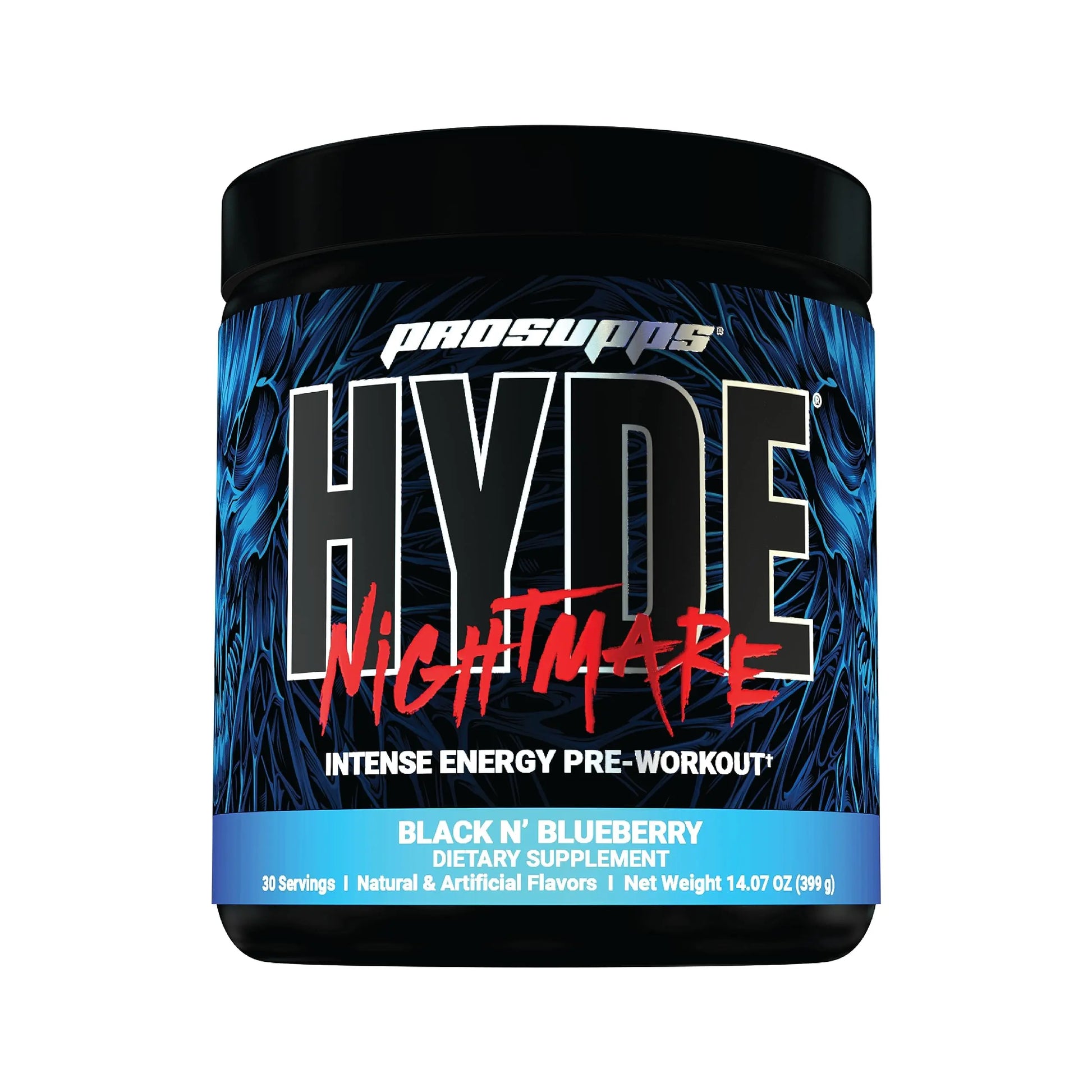 PROSUPPS Hyde Nightmare Pre-Workout Powder Energy Drink - Intense Energy, Mental PROSUPPS Au supplements