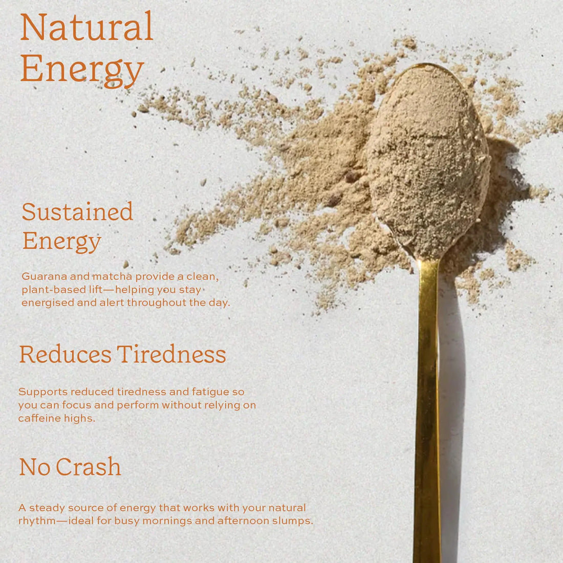 Aduna Organic Energy Superfood Blend | 100% Natural Stir-in Blend With 10+ Superfoods for Natural Energy, Focus & Reduced Tiredness | Vegan Powder for Yogurt, Juices, & Smoothies | 250g Aduna Au supplements
