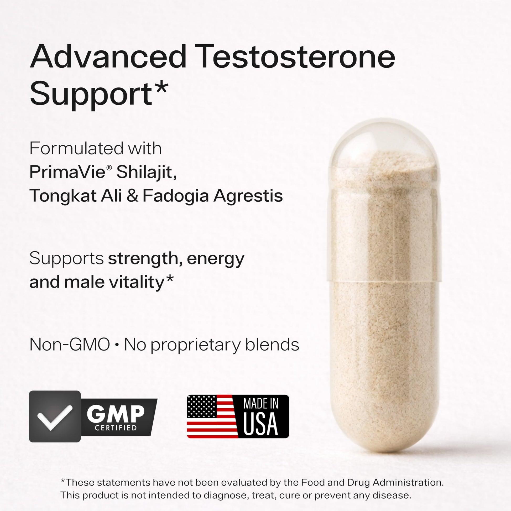 Testosterone Booster for Men - Sheer Alpha T-Booster - Clinically Backed Dose, Strongest Formula - Made in USA - Premium Blend of Fadogia Agrestis Tongkat Ali and Shilajit. 30 Servings Sheer Strength Labs Au supplements