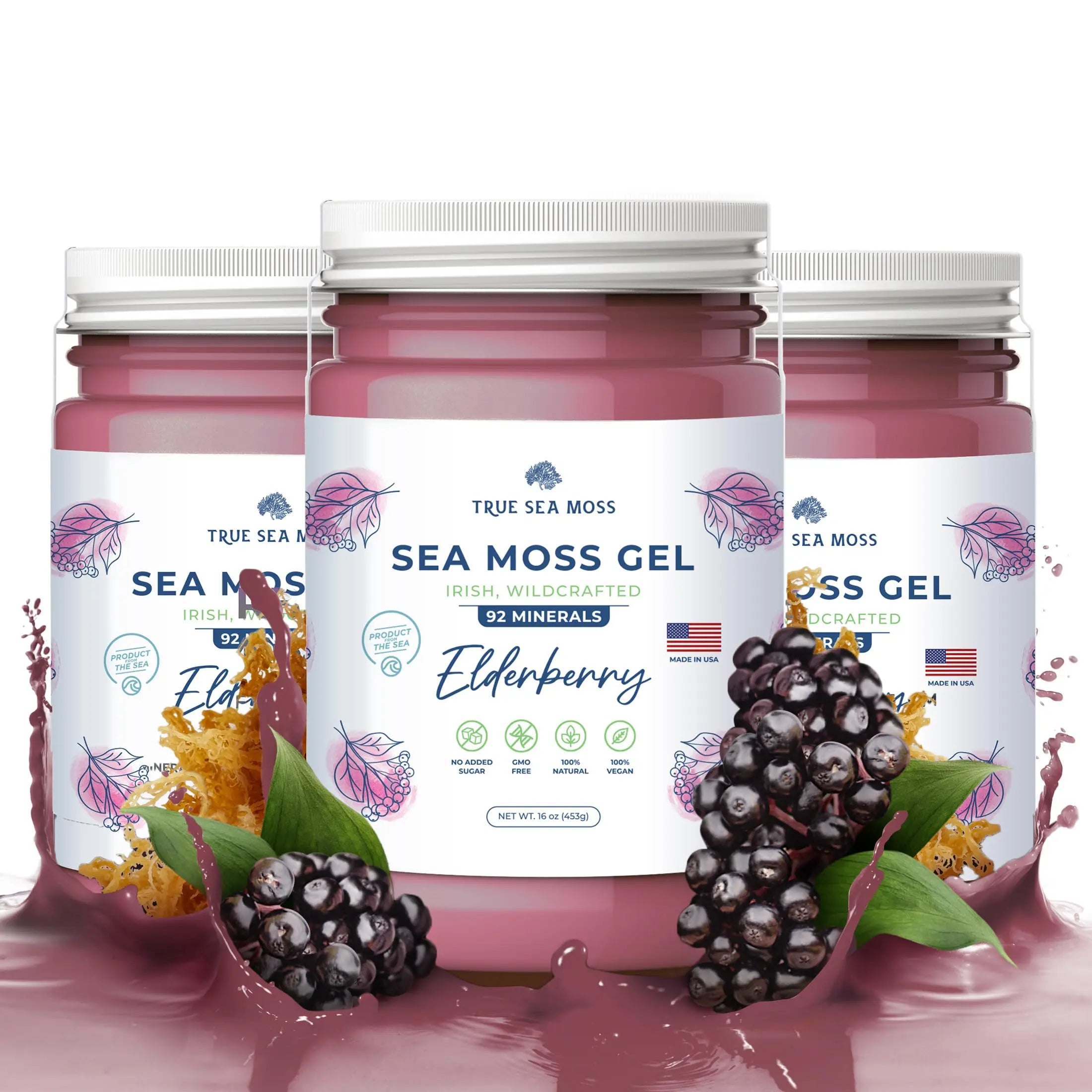 TrueSeaMoss Wildcrafted Irish Sea Moss Gel – Nutritious Organic Raw Seamoss Rich TrueSeaMoss Au supplements