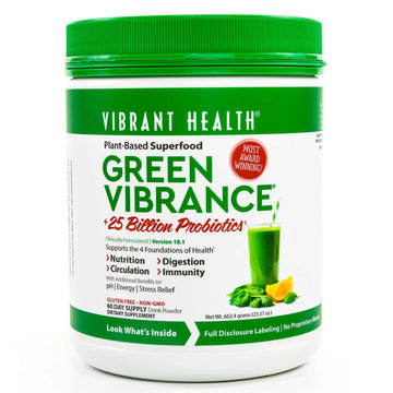 Vibrant Health Green Vibrance Powder, 23.28 oz Vibrant Health Au supplements