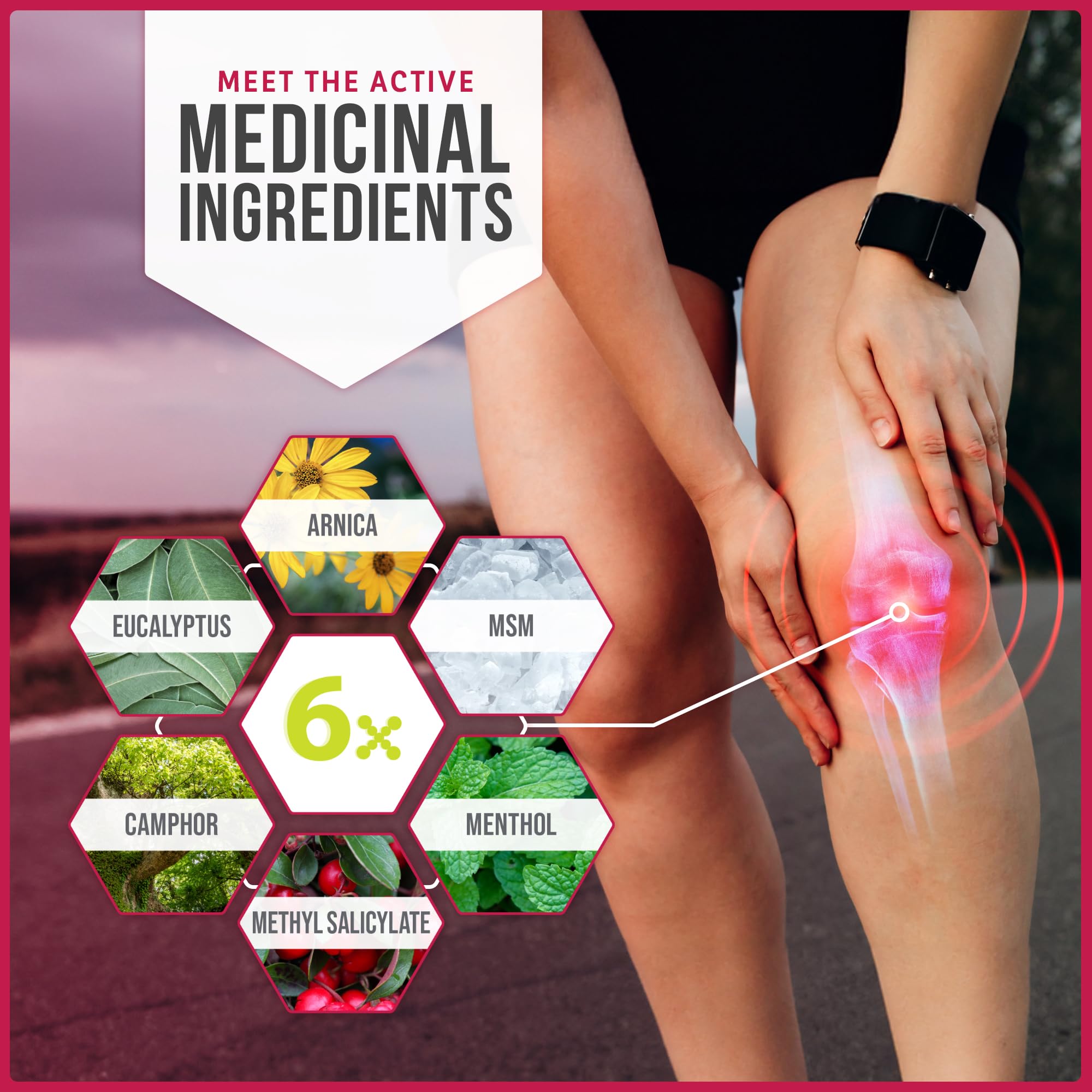 Kalaya 6X Pain Relief Arnica Cream with Massager and 6X Extra Strength Pain Relief Cream Kalaya Naturals Au supplements