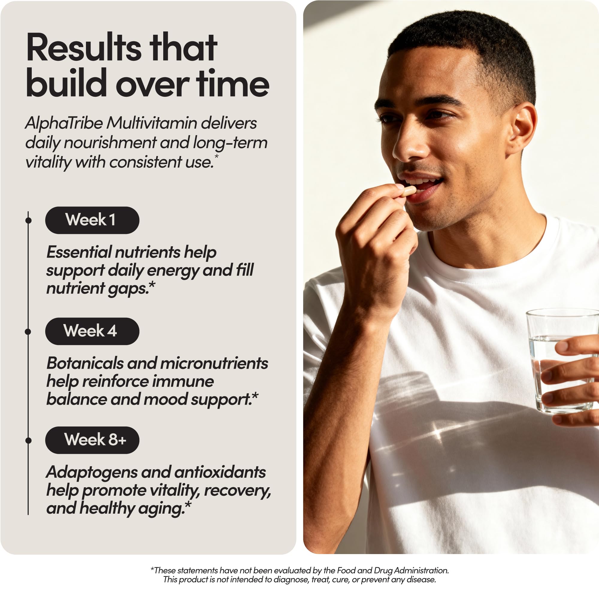 Alpha Tribe Multivitamin for Men & Organizer w/Seamoss Black Seed Oil Ashwagandha Burdock Root Turmeric Bladderwrack Vitamin C | Daily Men's Vitamins & Minerals Supplement | 60 Count Alpha Tribe Au supplements