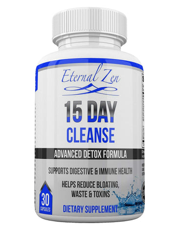 Eternal Zen 15 Day Colon Cleanser Detox with Extra Strength Herbs, Senna is a Fast Acting Eternal Zen Au supplements
