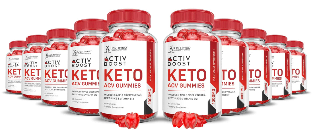 (10 Pack) Activboost Keto ACV Gummies Advanced Formula 1000MG Active Boost Keto Justified Laboratories Au supplements