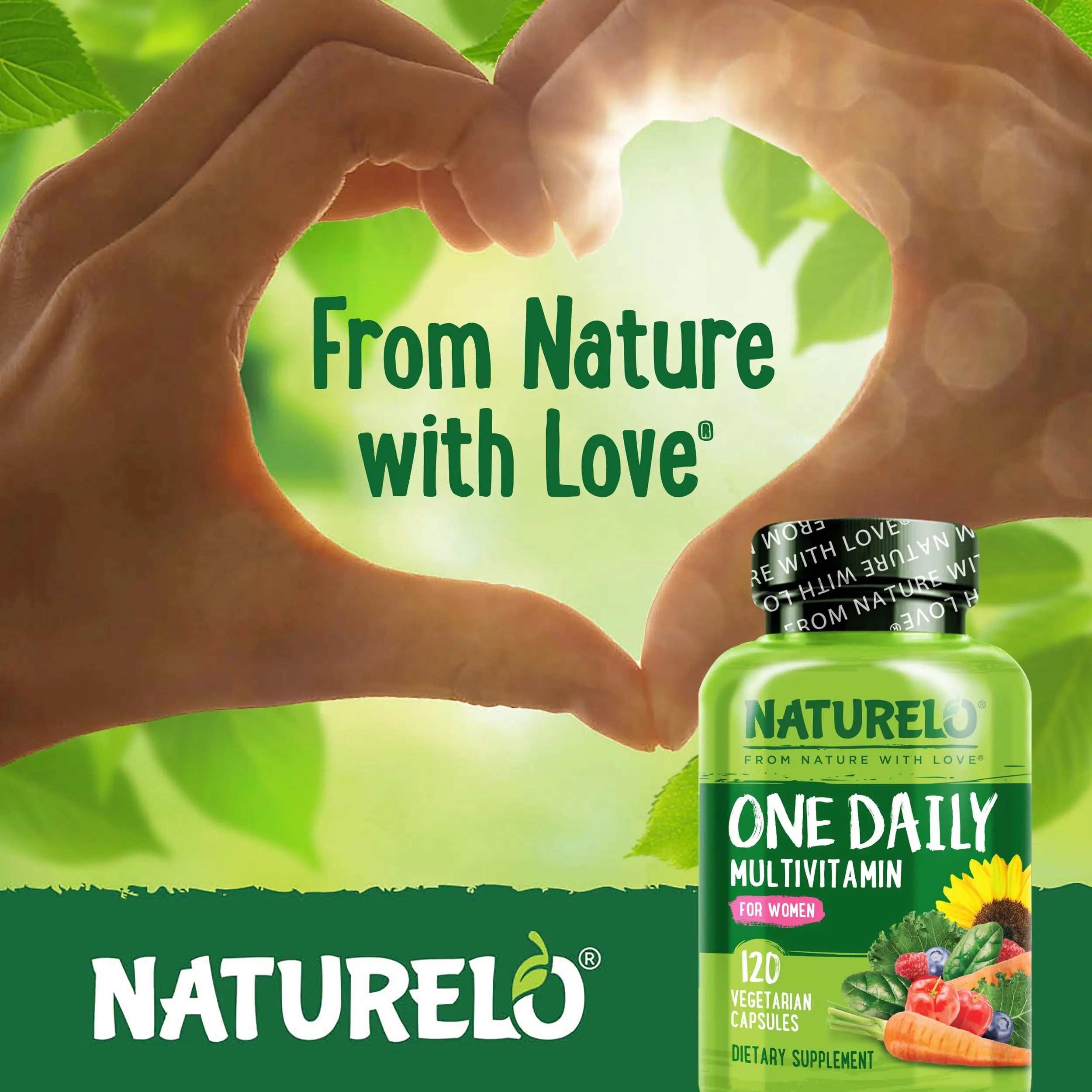 NATURELO One Daily Multivitamin for Women - Energy Support - Whole Food Supplement NATURELO Au supplements
