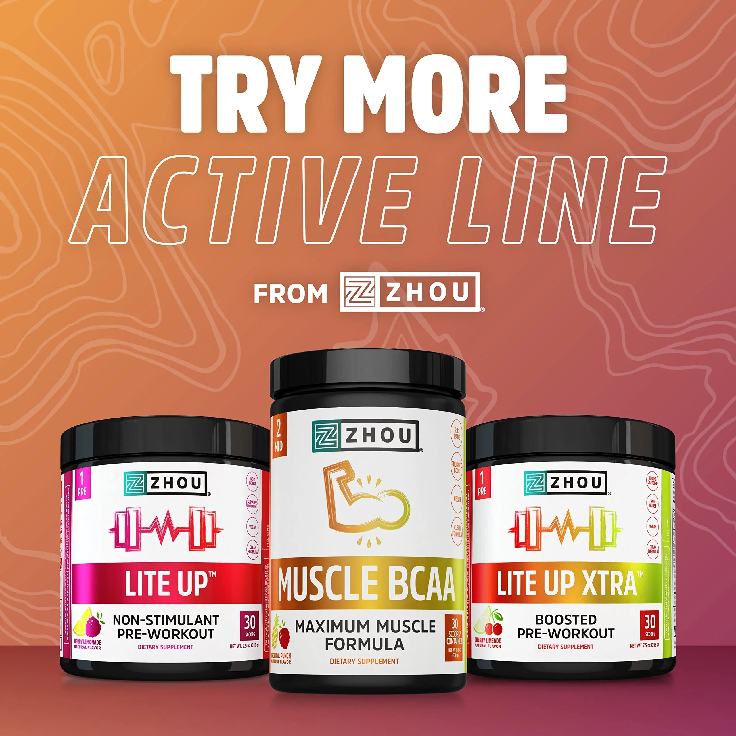 Zhou Nitric Oxide with L Arginine, Citrulline Malate, AAKG and Beet Root | Powerful N.O. Zhou Nutrition Au supplements
