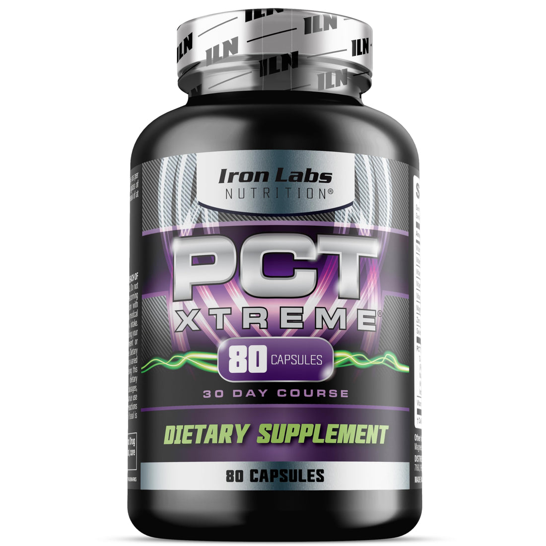 Iron Labs Nutrition PCT Xtreme - PCT Supplement for Men - 30 Day Course - Post Cycle Support Booster (80 Capsules) Iron Labs Nutrition Au supplements