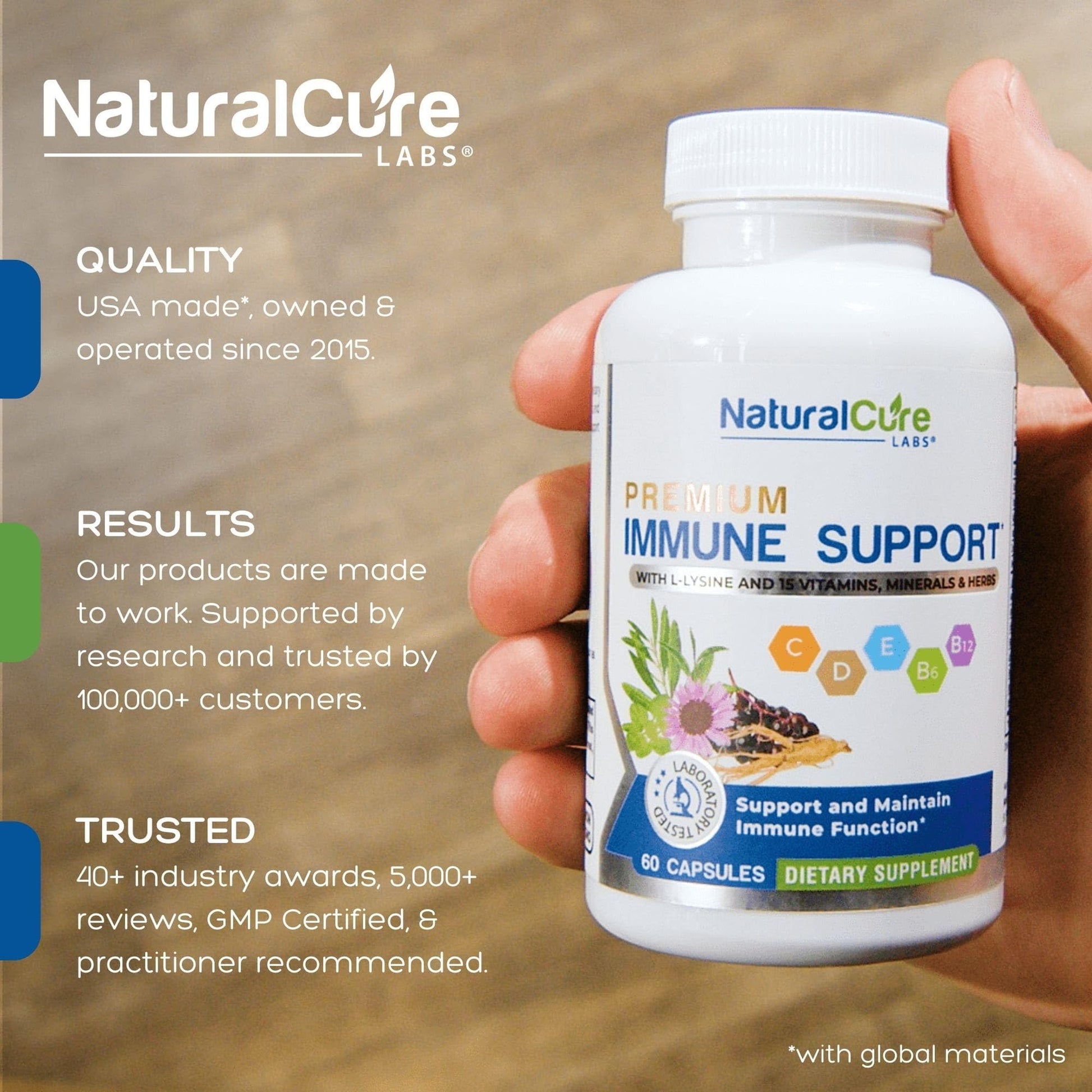 Natural Cure Labs Premium Immune Support Natural Cure Labs Au supplements