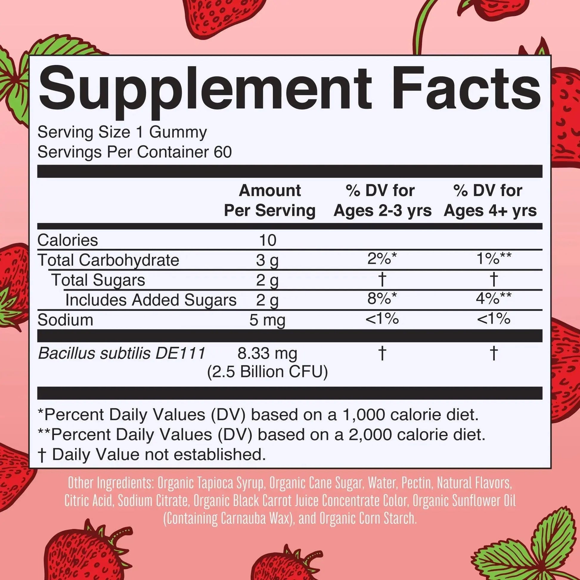 MaryRuth Organics Multivitamin and Probiotic Gummies (Strawberry) for Kids | Clean Label Project Verified® | Vitamins for Gut Health MARYRUTH'S Au supplements