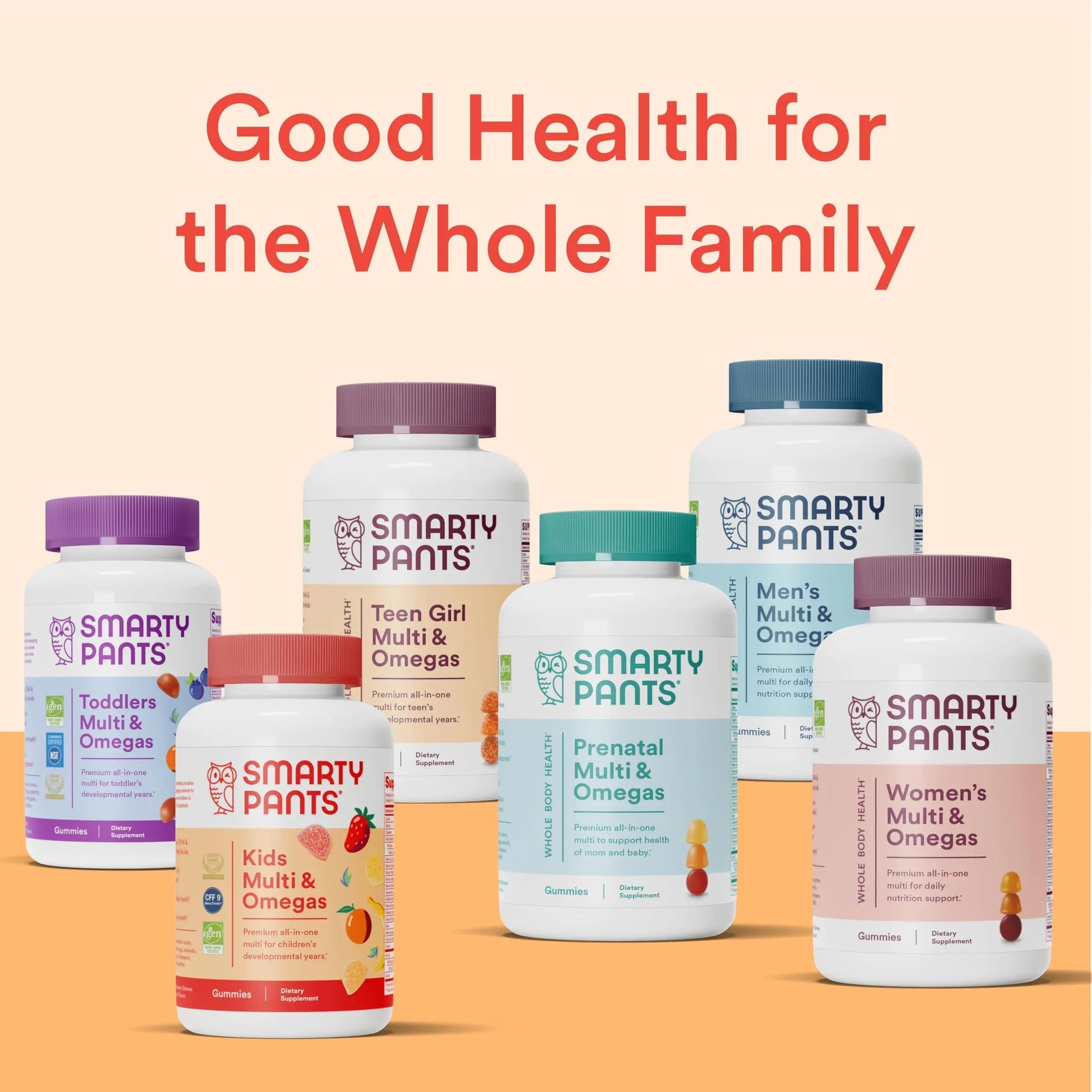 SmartyPants Kids Multivitamin Gummies: Omega 3 Fish Oil (EPA/DHA), Vitamin D3, C, Vitamin B12, B6, A, K & Zinc for Immune Support SmartyPants Au supplements