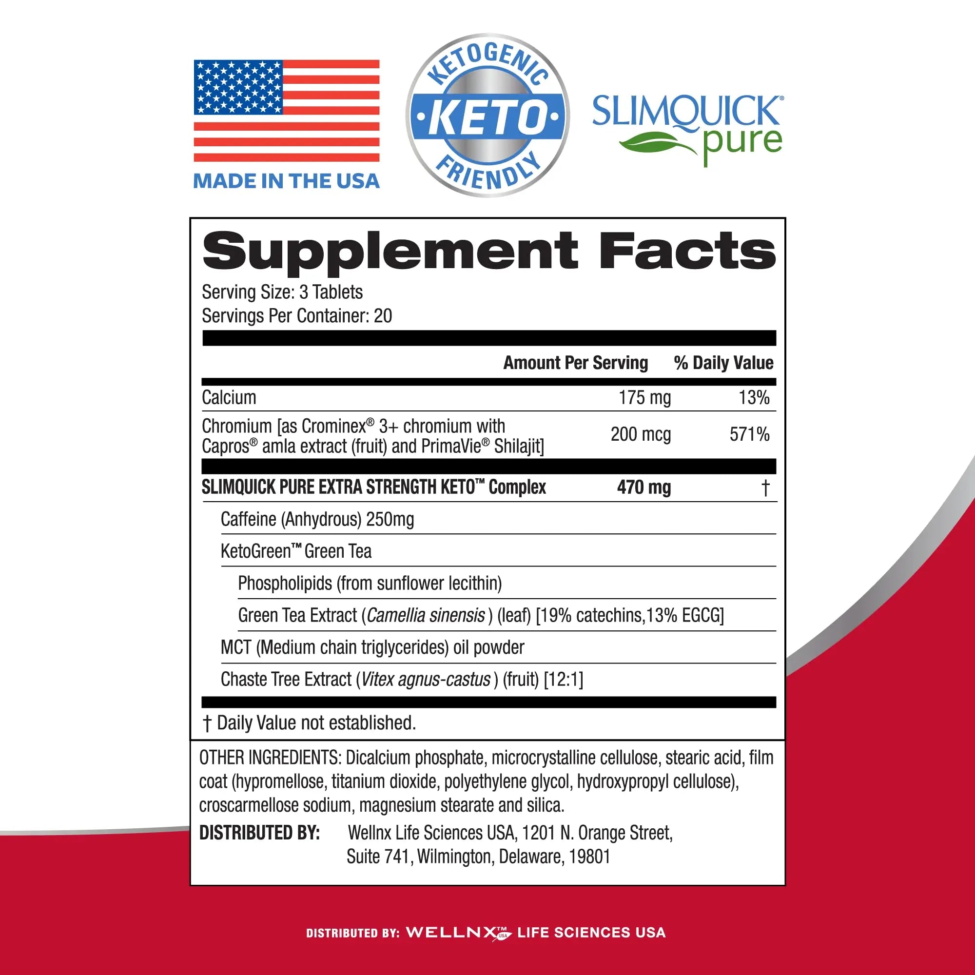 Slimquick Pure 3x Extra Strength Pill for Women, Helps Achieve Weight Goals, Helps Metabolism, Lose Excess Water, Keeps Full for Longer with Green Tea Extract SlimQuick Au supplements