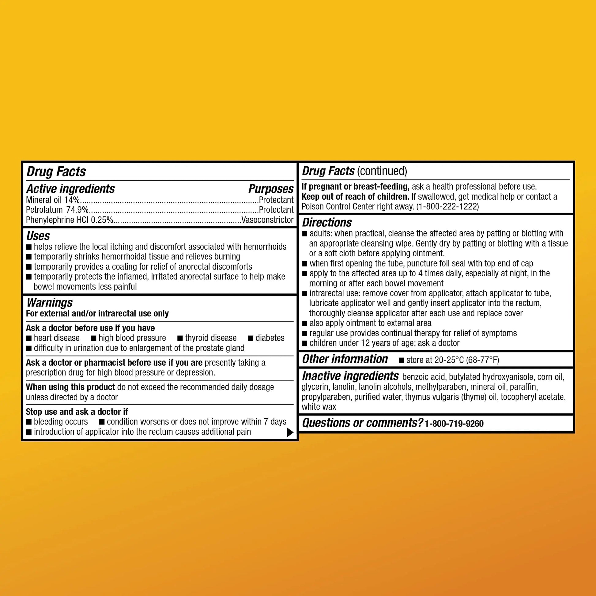 Amazon Basic Care Hemorrhoid Ointment, Fast-Acting Pain Relief, Relieves Burning, Itching, Swelling and Discomfort, 2 ounce (Pack of 1) Amazon Basic Care Au supplements
