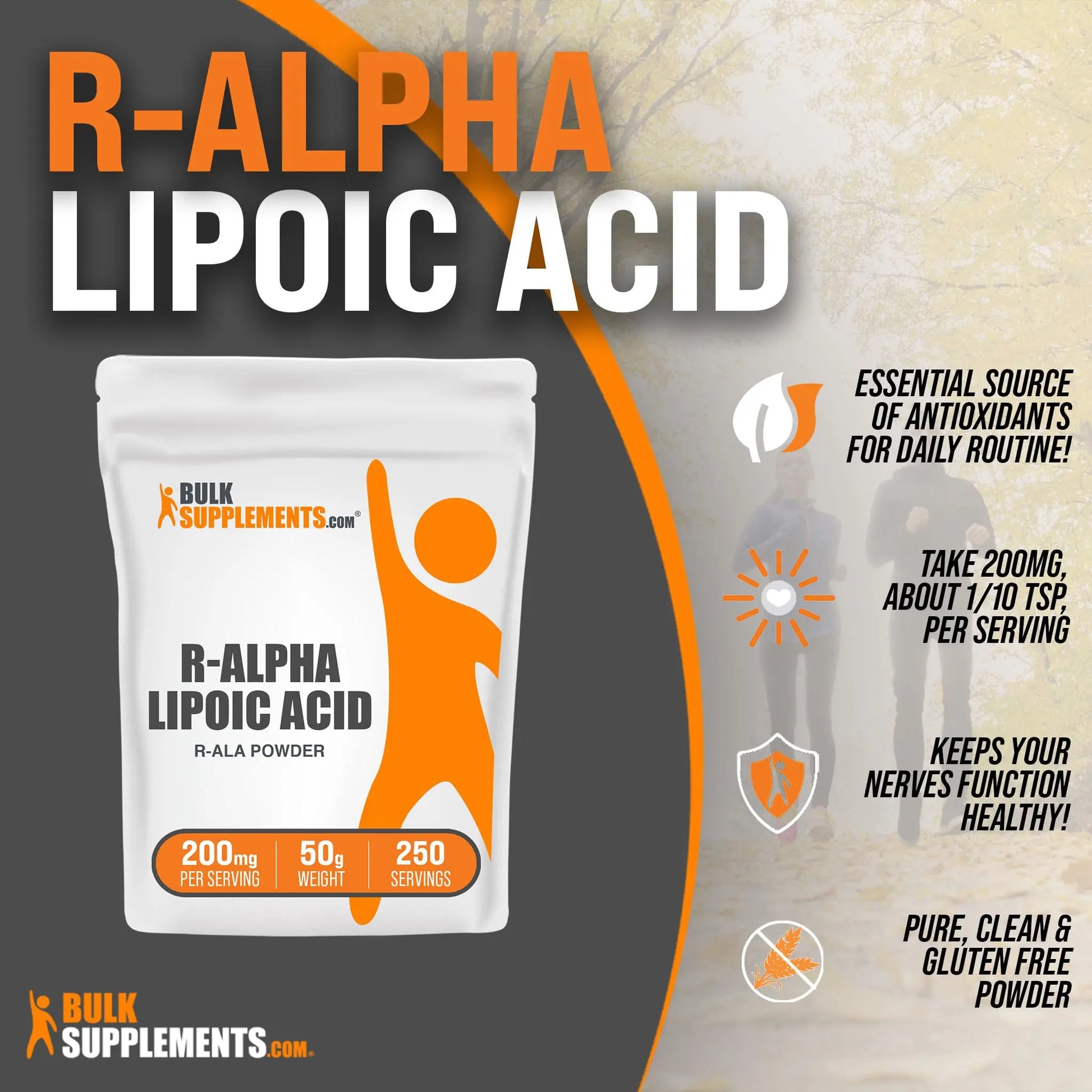 BULKSUPPLEMENTS.COM R-Alpha Lipoic Acid Powder - ALA Supplement, R Alpha Lipoic BULKSUPPLEMENTS.COM Au supplements