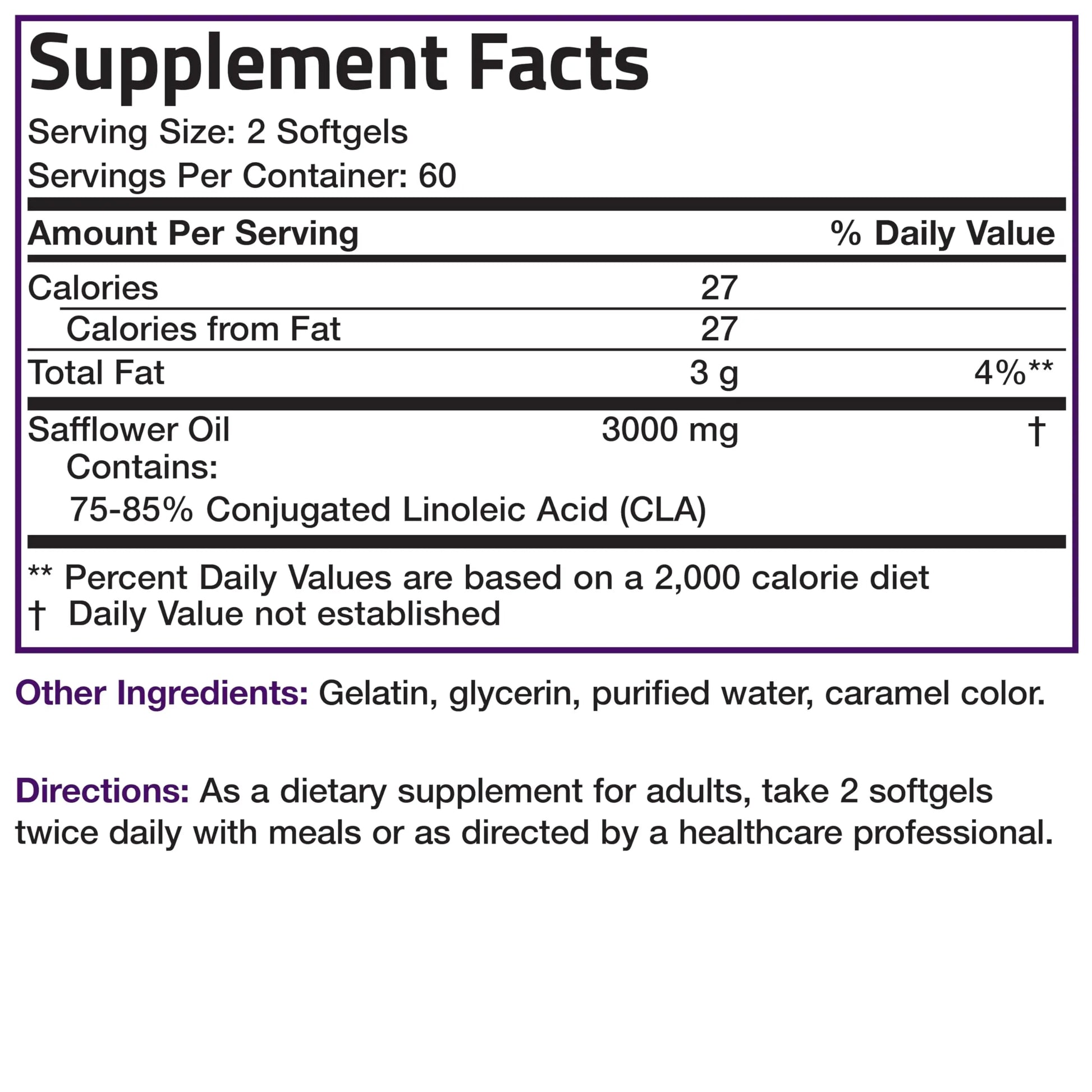 Bronson CLA 3000 Extra High Potency Supports Healthy Weight Management Lean Muscle Mass Non-Stimulating Bronson Au supplements