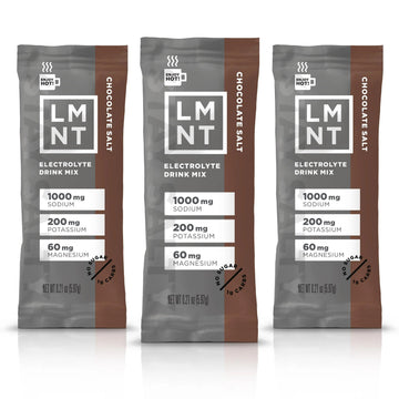 LMNT Zero-Sugar Electrolytes - Hot Chocolate Salt - Hydration Powder Packets Drink LMNT Au supplements