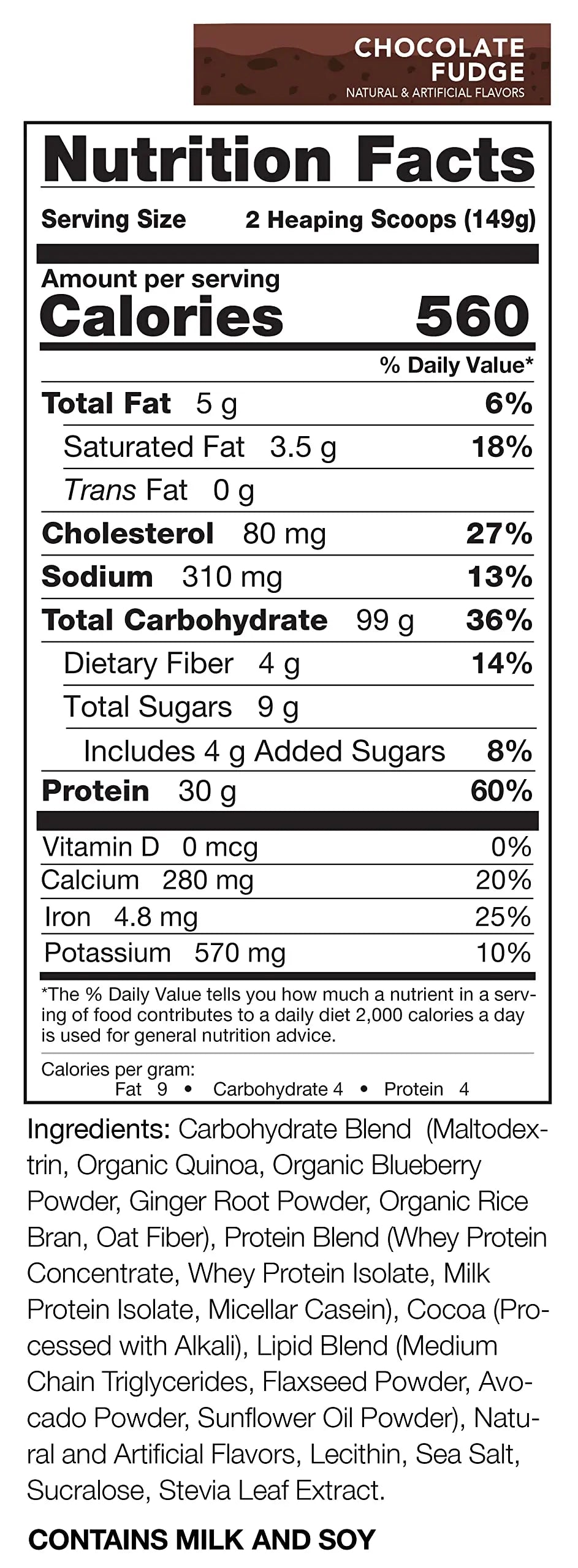 Rivalus Clean Gainer - Chocolate Fudge 10 Pound - Delicious Lean Mass Gainer Rivalus Au supplements