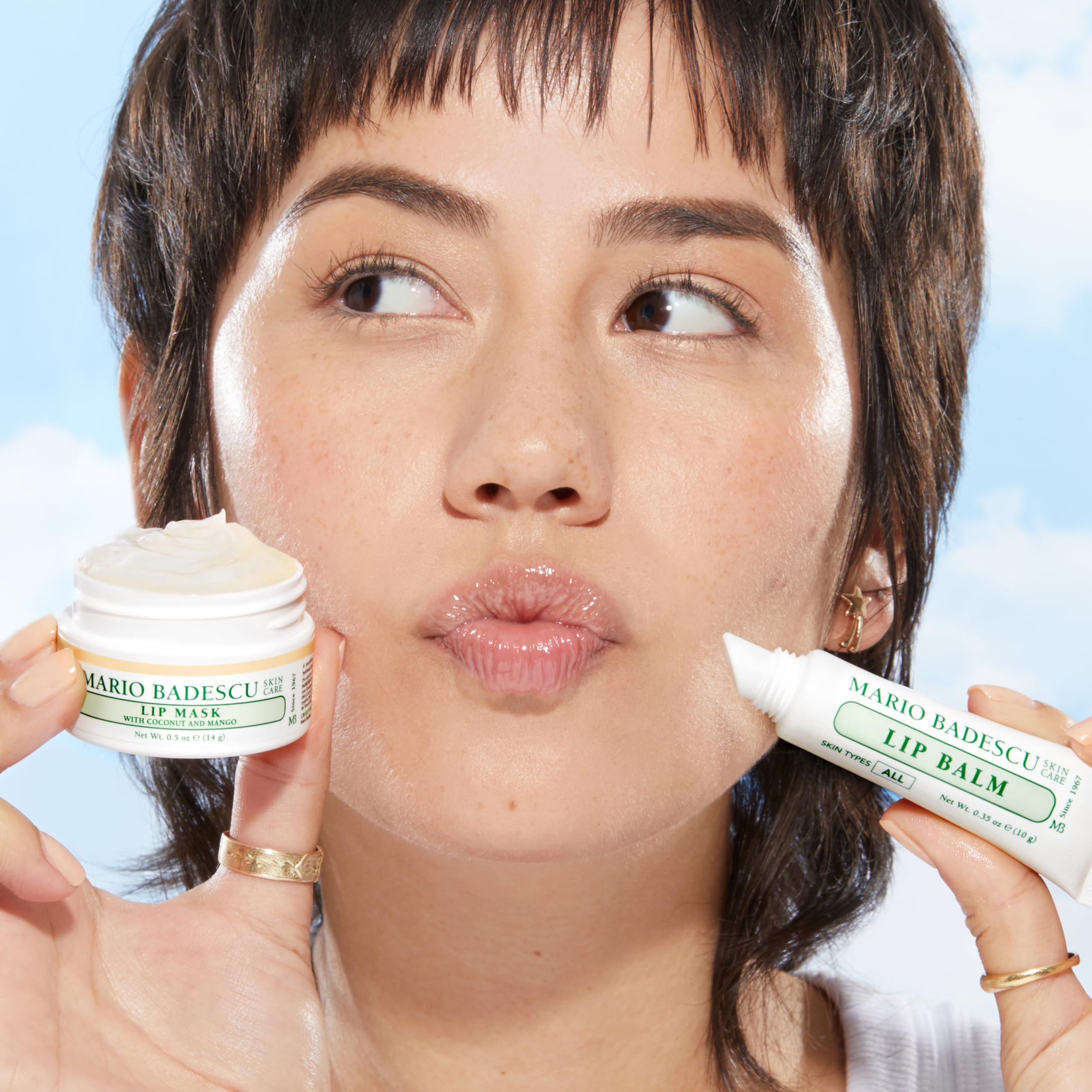 Mario Badescu Lip Mask with Coconut and Mango for All Skin Types, Overnight Lip Treatment Enriched With Skin Softening Coconut Oil, Sunflower Seed Oil and Hydrating Shea Butter, 0.5 Ounces Mario Badescu Au supplements