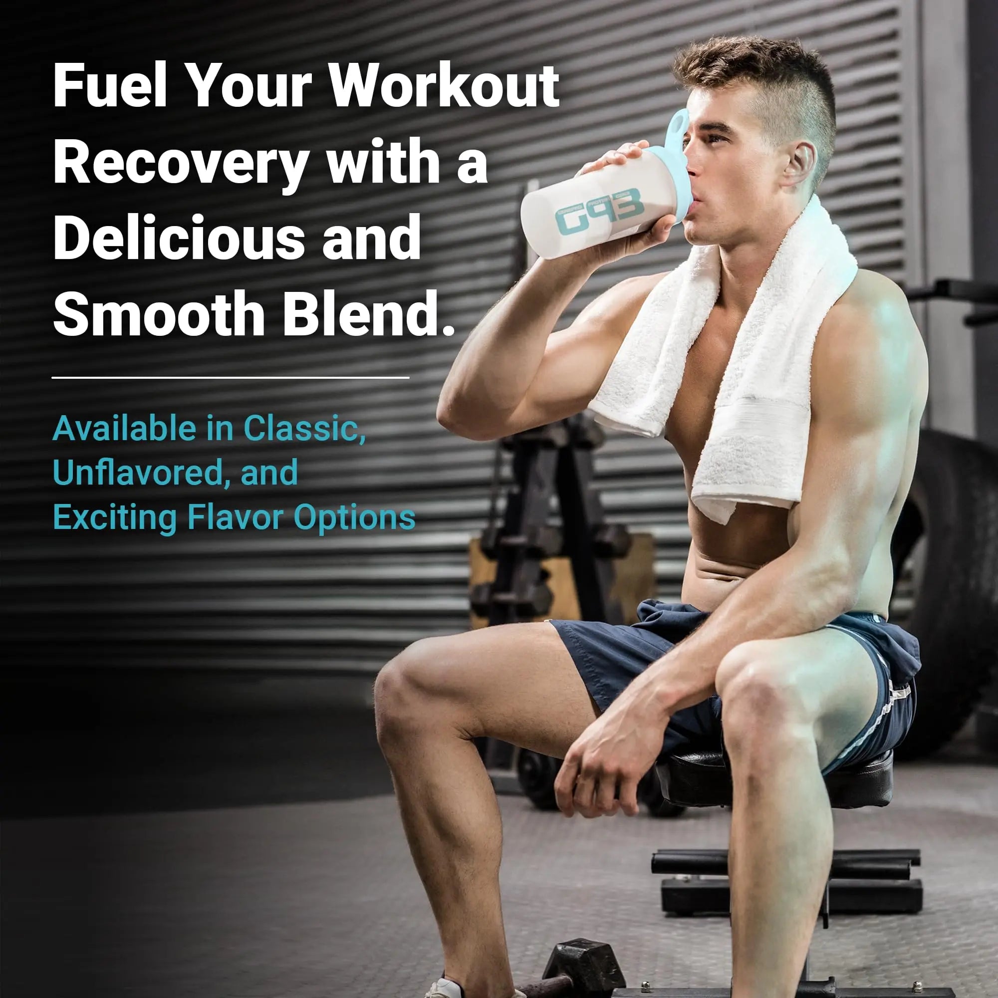 Genepro Unflavored Protein Powder - New Formula - Lactose-Free, Gluten-Free, & Non Genepro Gen. 3 The Protein Solution Au supplements