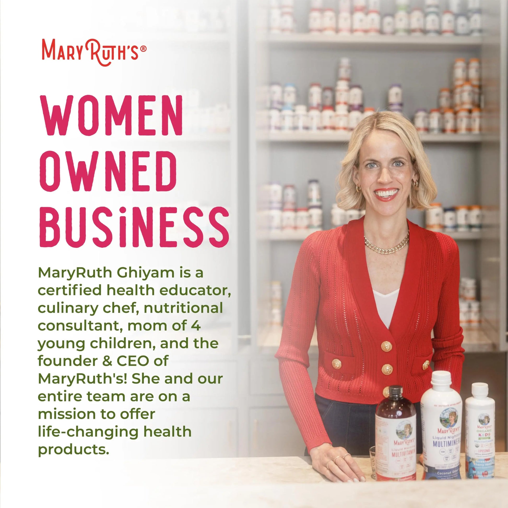 MaryRuth Organics Sugar Free | 2 Month Supply | Vitamin D & B12 Vitamin Supplements for Adults & Kids | Bone Health | Immune Support | Vegan | Non-GMO | 60 Servings MARYRUTH'S Au supplements