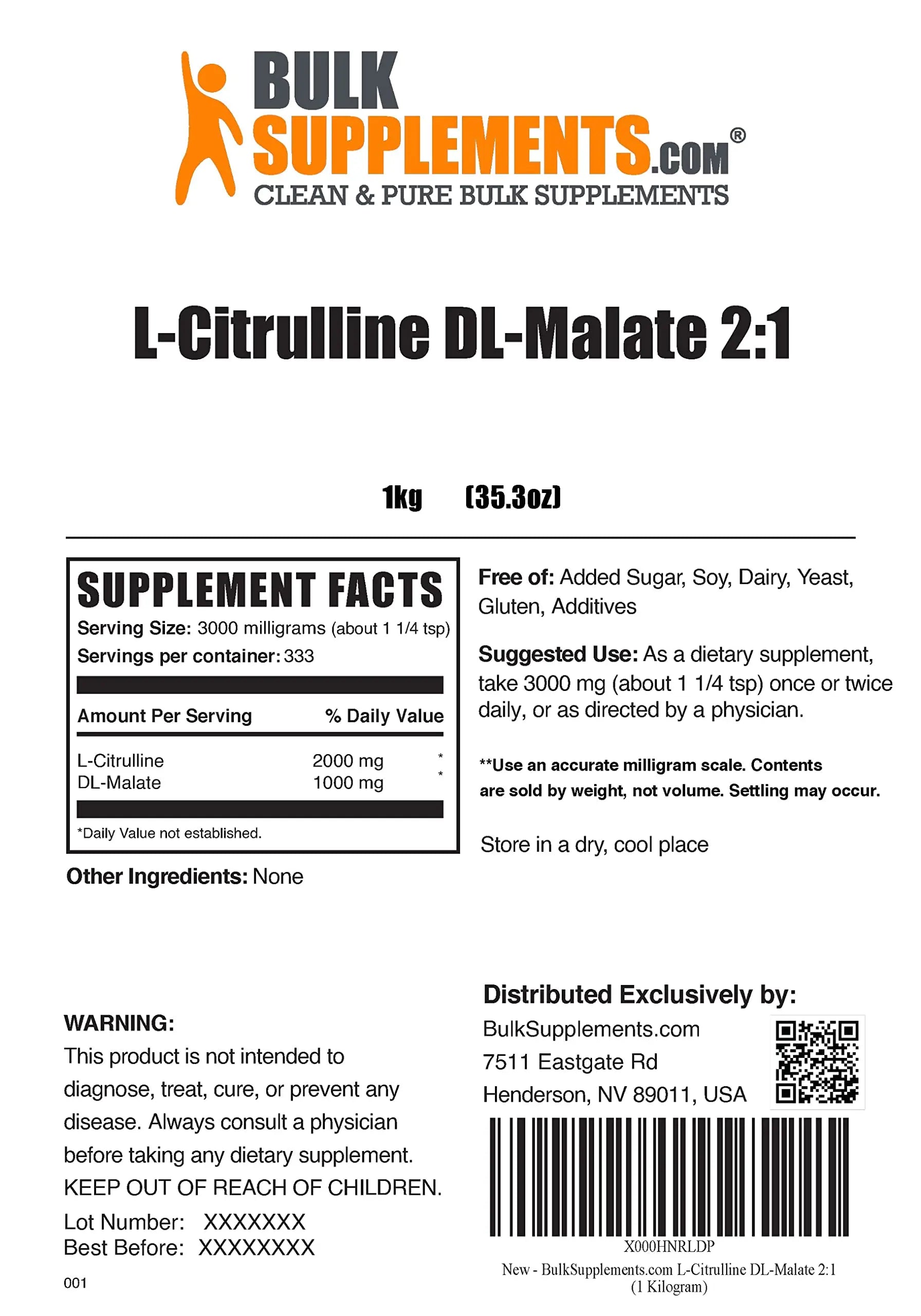 BULKSUPPLEMENTS.COM Beta Alanine Powder 1KG, with Creatine Monohydrate Powder BULKSUPPLEMENTS.COM Au supplements