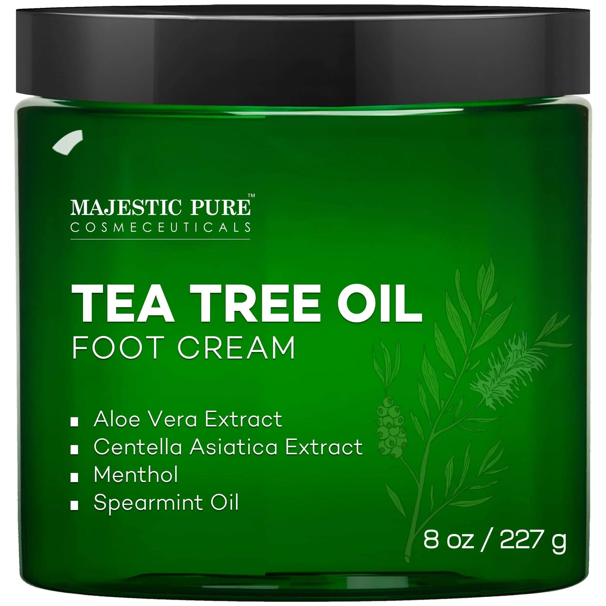 MAJESTIC PURE Athletes Foot Cream with Tea Tree Oil, Aloe & Spearmint - Hydrates MAJESTIC PURE Au supplements