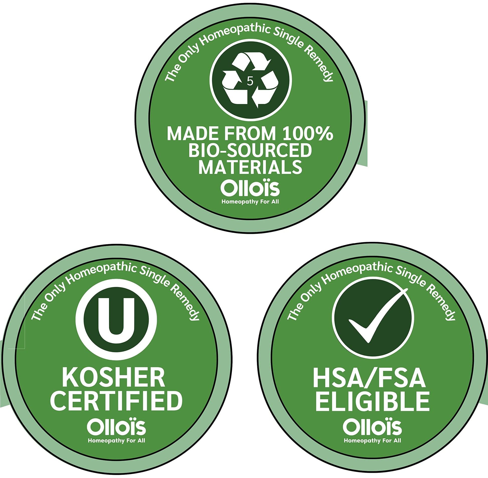 OLLOIS Essential Kit, 10 Organic, Lactose-Free, Vegan Homeopathic Remedies OLLOÏS Au supplements