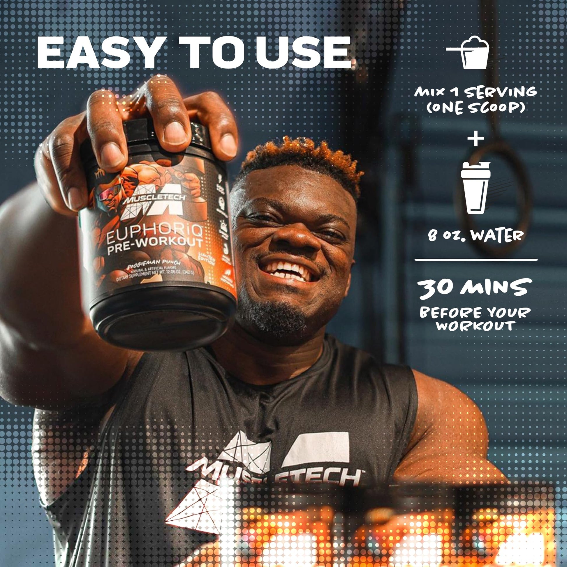 MuscleTech Pre Workout Powder EuphoriQ PreWorkout Smart Pre Workout Powder MuscleTech Au supplements