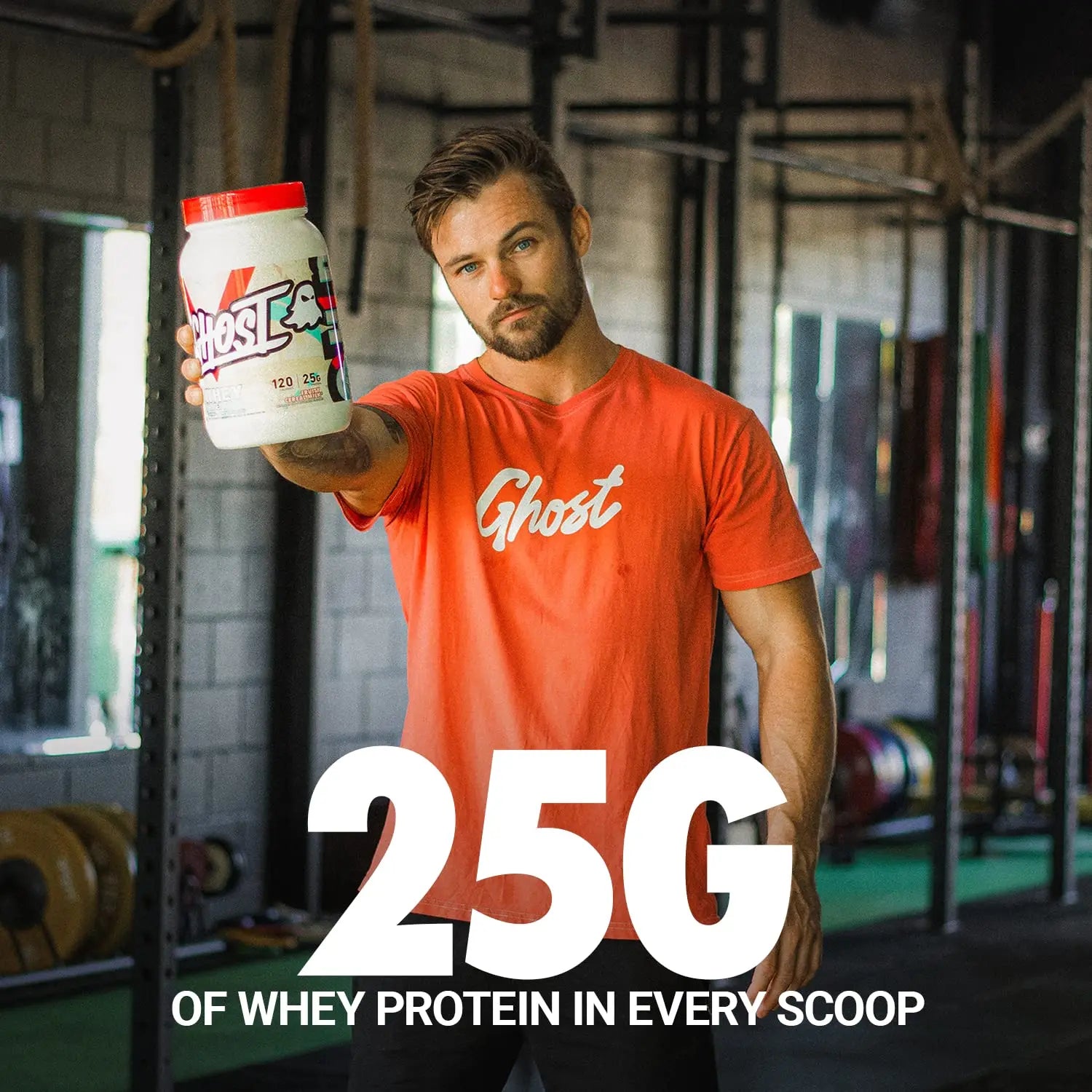 GHOST Whey Protein Powder, Fruity Cereal Milk - 2LB Tub, 25G of Protein - Flavored GHOST Au supplements