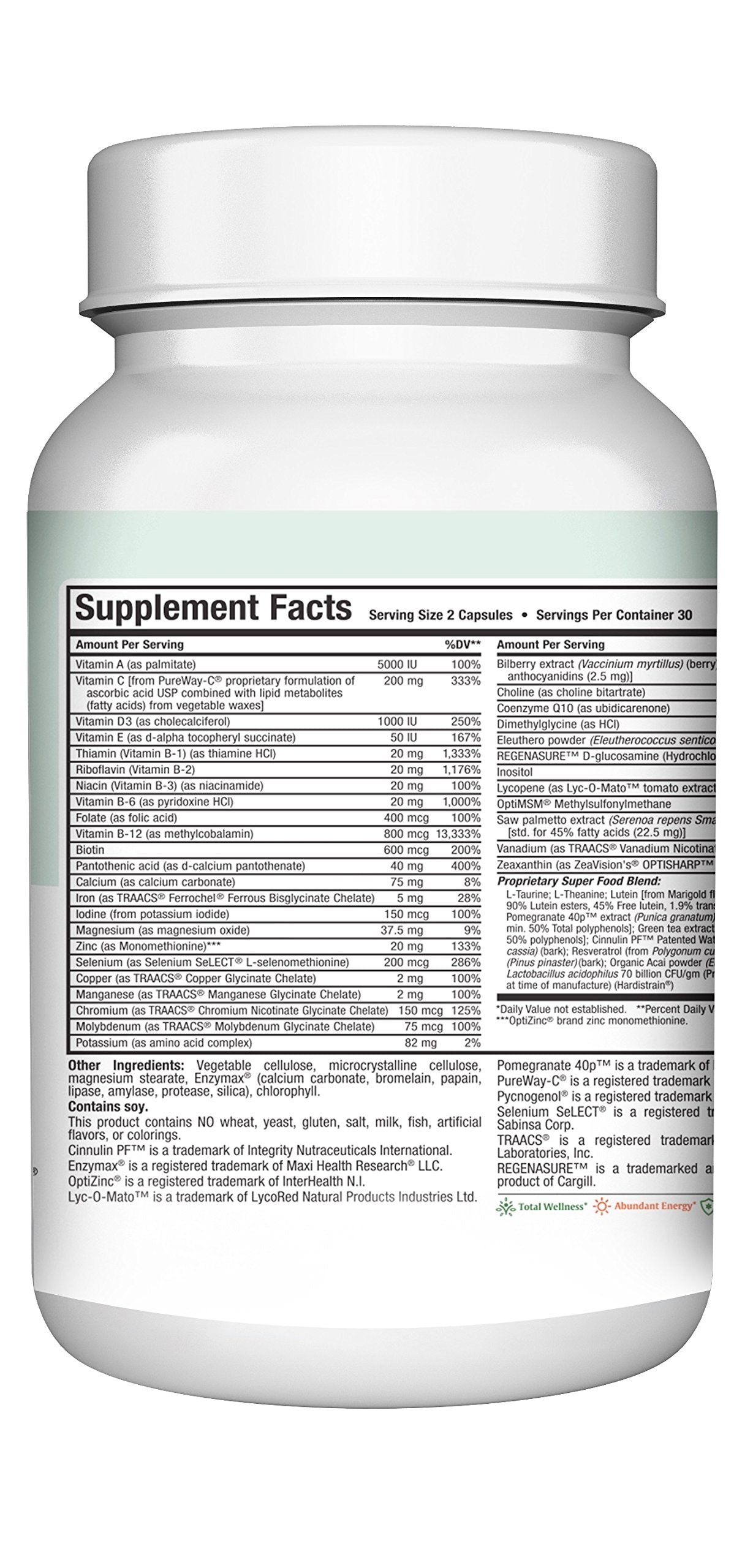 Mens Multivitamin 50 Plus – Daily Multivitamin for Men Over 50 with Vitamin B12, A, D, C, Zinc, Magnesium & More – Energy, Immune & Heart Support Mens Multi Vitamins - Non-GMO – 60 Capsules Maxi Health Au supplements