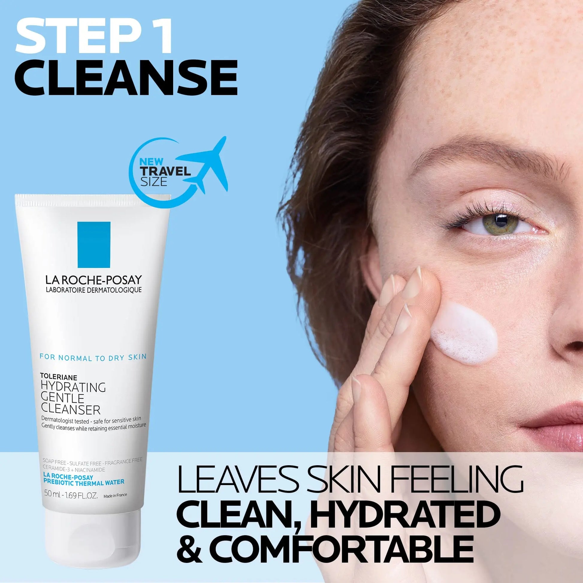 La Roche-Posay Anthelios Tinted SPF 50 Sunscreen & Toleriane Gentle La Roche-Posay Au supplements