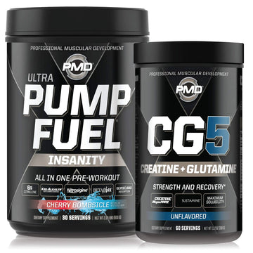 PMD Sports Ultra Pump Fuel Insanity - Pre Workout – Cherry Bombsicle (30 Servings) PMD Au supplements