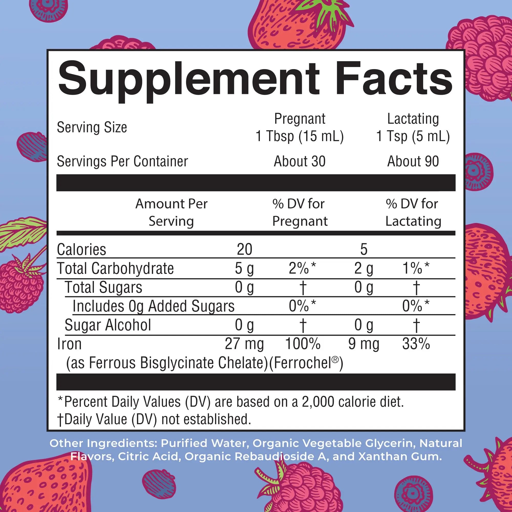 MaryRuth Organics | Liquid Iron Supplement Prenatal & Postnatal for Pregnant & Lactating | Iron Deficiency | Immune Support | Sugar/Gluten Free | Vegan | Non-GMO | 15.22 Fl Oz MARYRUTH'S Au supplements