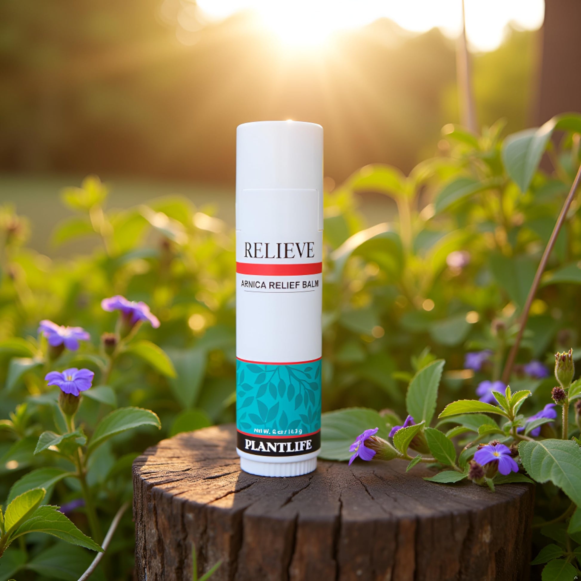 Plantlife Arnica Relieve Balm - Made with Arnica and 100% Pure Essential Oils - Relieve Products are a Homeopathic Solution for Everyday Use - Works Quickly and Effectively - Made in California Plantlife Au supplements