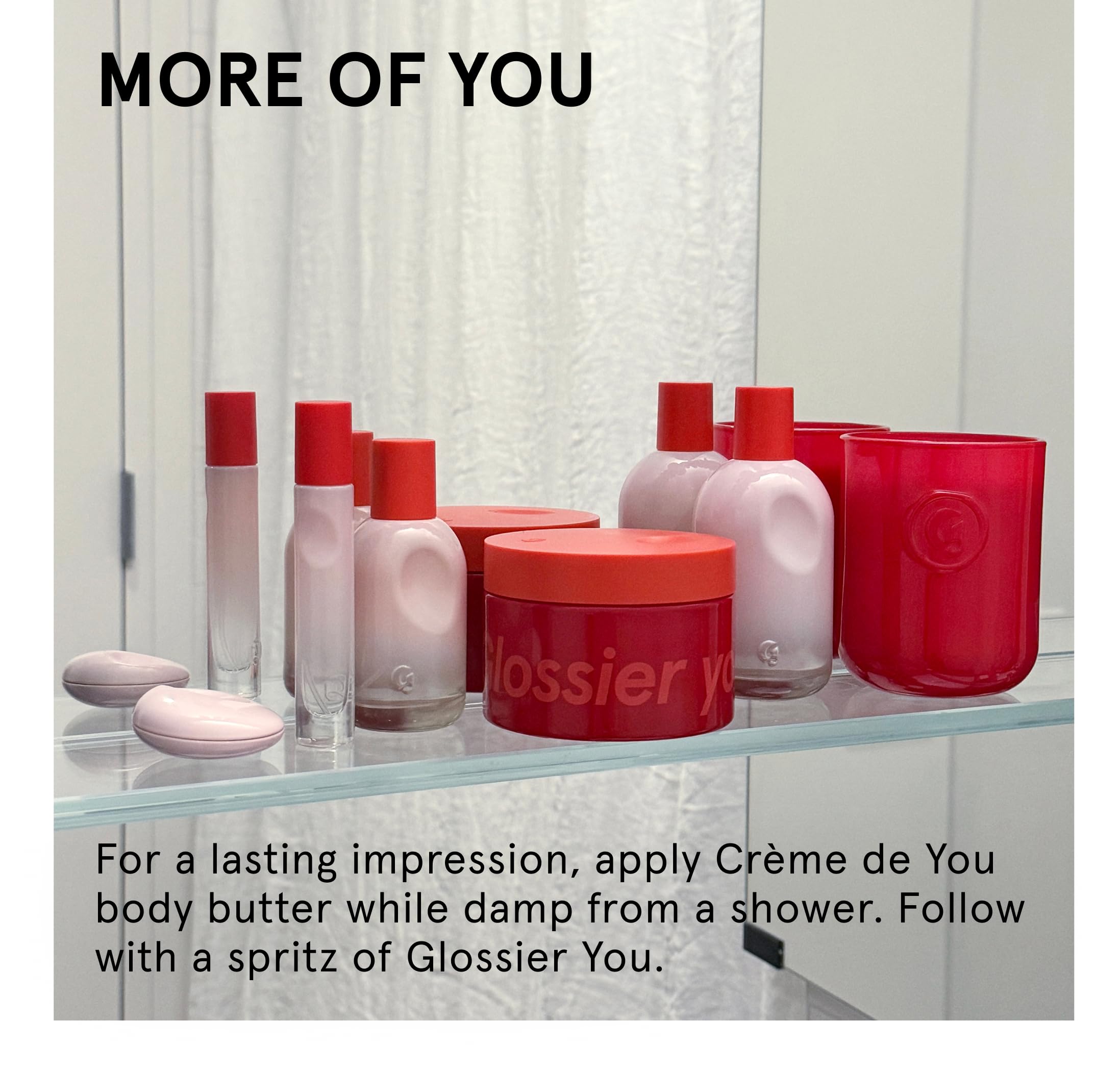 Glossier You Solid Perfume - Unisex Fragrance for Women & Men in Refillable Compact, Alcohol-Free Balm Melts Into Skin - Buildable Warm & Spicy Scent Pink Pepper, Iris, Ambrox - Travel-Friendly, 3g Glossier Au supplements