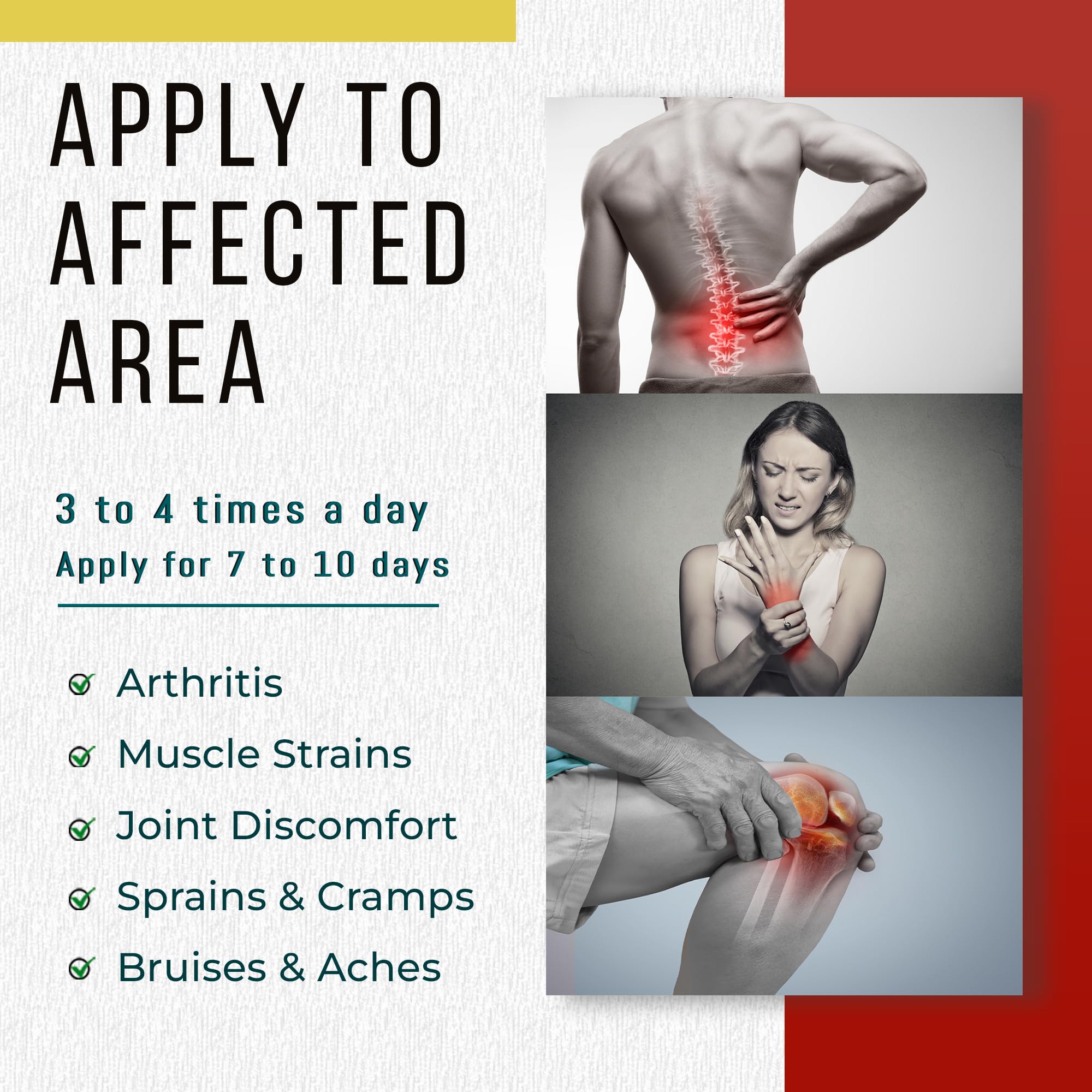Real Time Pain Relief Cream 16oz Bottle | 17 Natural Ingredients: 1.25% Menthol, Arnica & MSM | Muscle Strain & Joint Discomfort Relief for Arthritis, Cramps, Sprains, Bruises, Hands, Back & Knee Pain Real Time Pain Relief Au supplements