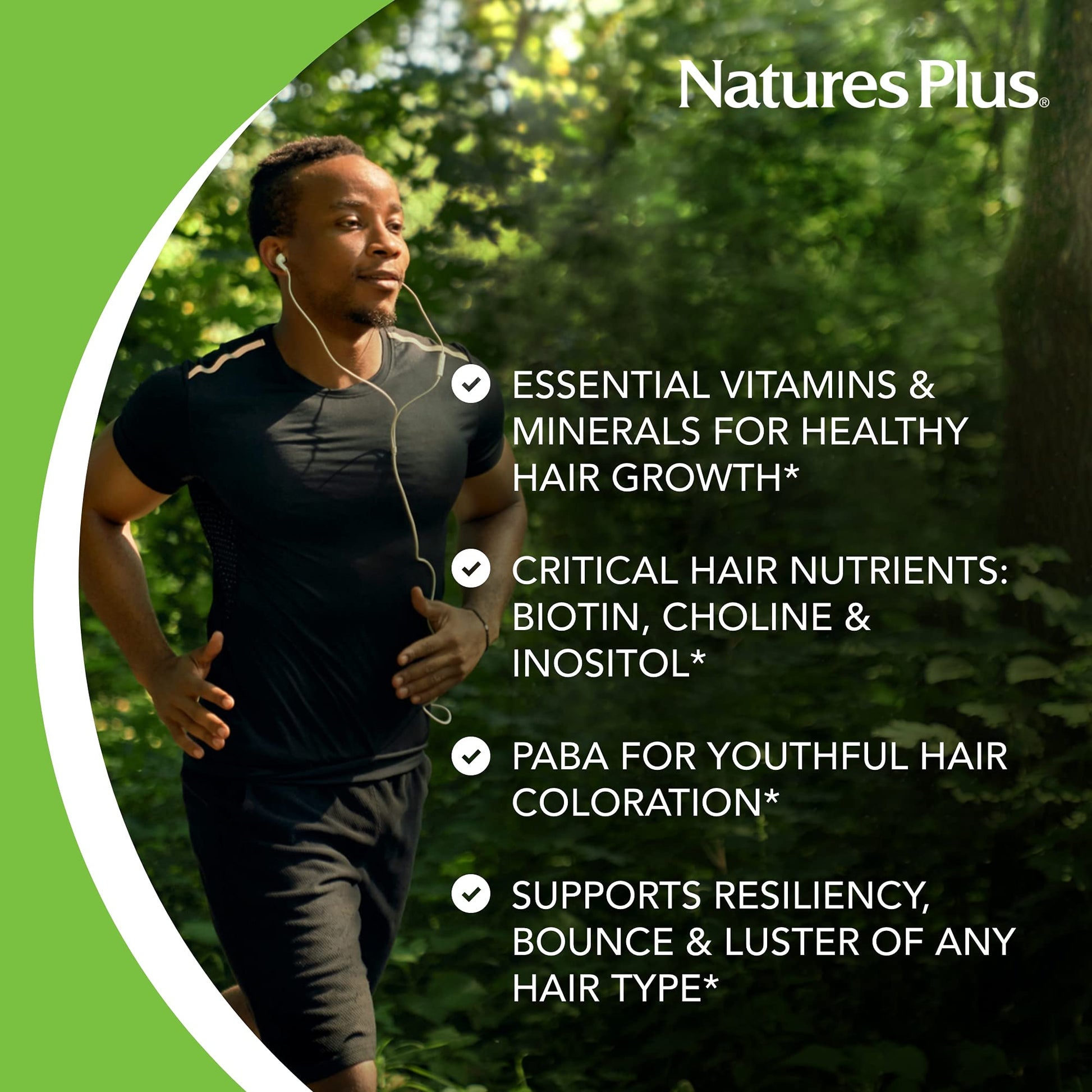 NaturesPlus Ultra Hair Thick Shake - 1 lb - French Vanilla Flavor - Hair Protein Powder for Healthy Growth - With Biotin & Amino Acids - Non-GMO, Gluten-Free - 16 Servings NaturesPlus Au supplements