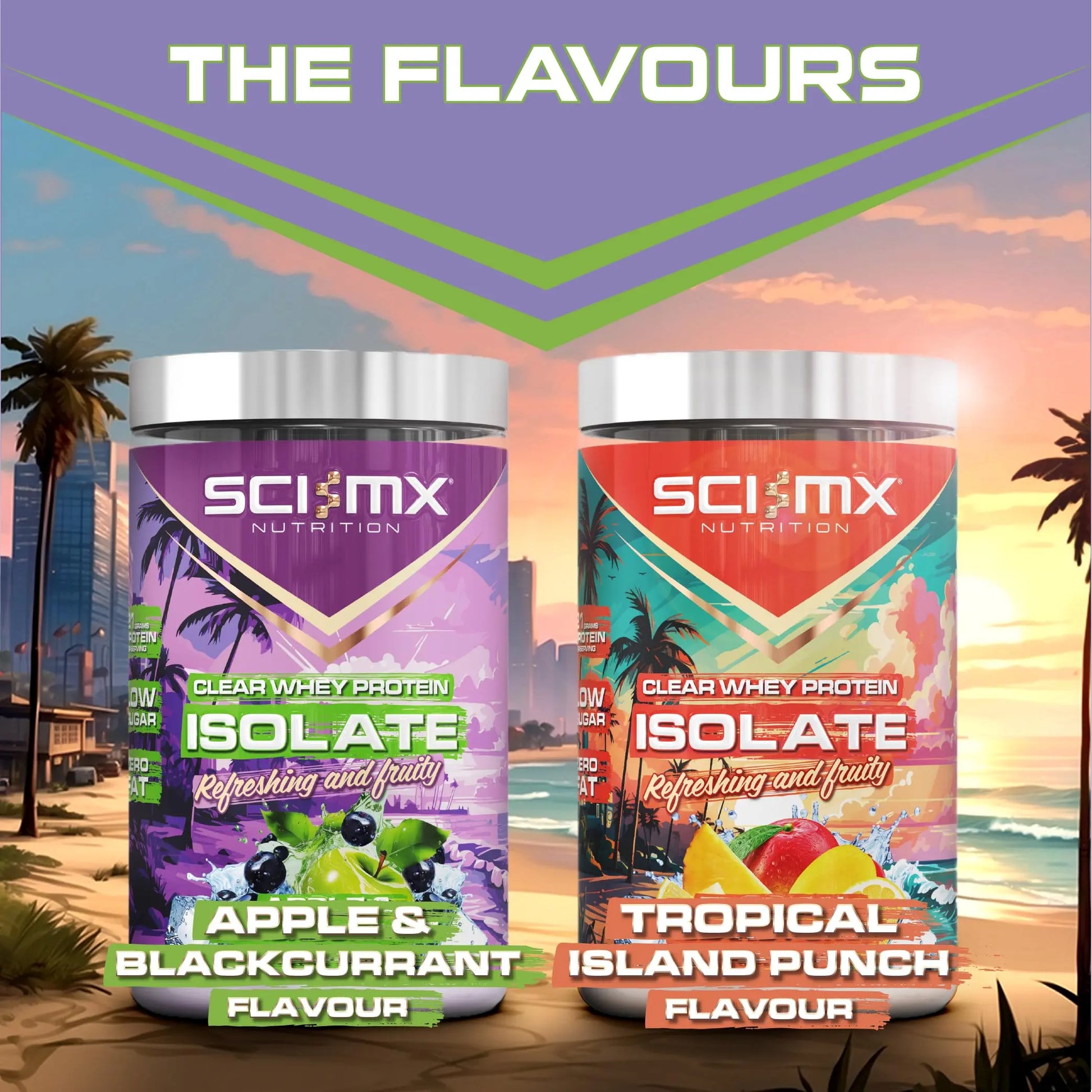 SCI-MX Clear Whey Isolate Protein - Apple and Blackcurrant Flavour - Lean Potein Formula for Muscle Growth SCI-MX Au supplements