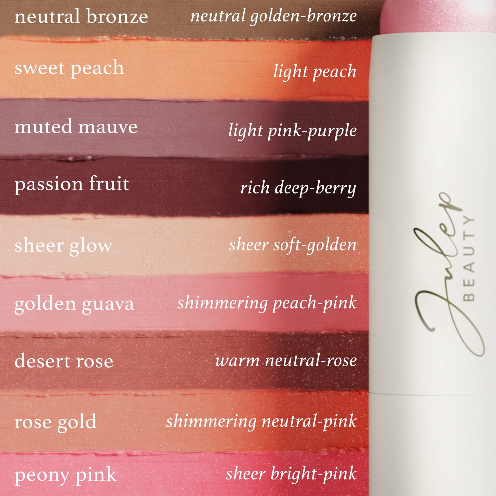 Julep Skip The Brush Cream to Powder Blush Stick - Muted Mauve - Blendable and Buildable Color - 2-in-1 Blush and Lip Makeup Stick Julep Au supplements