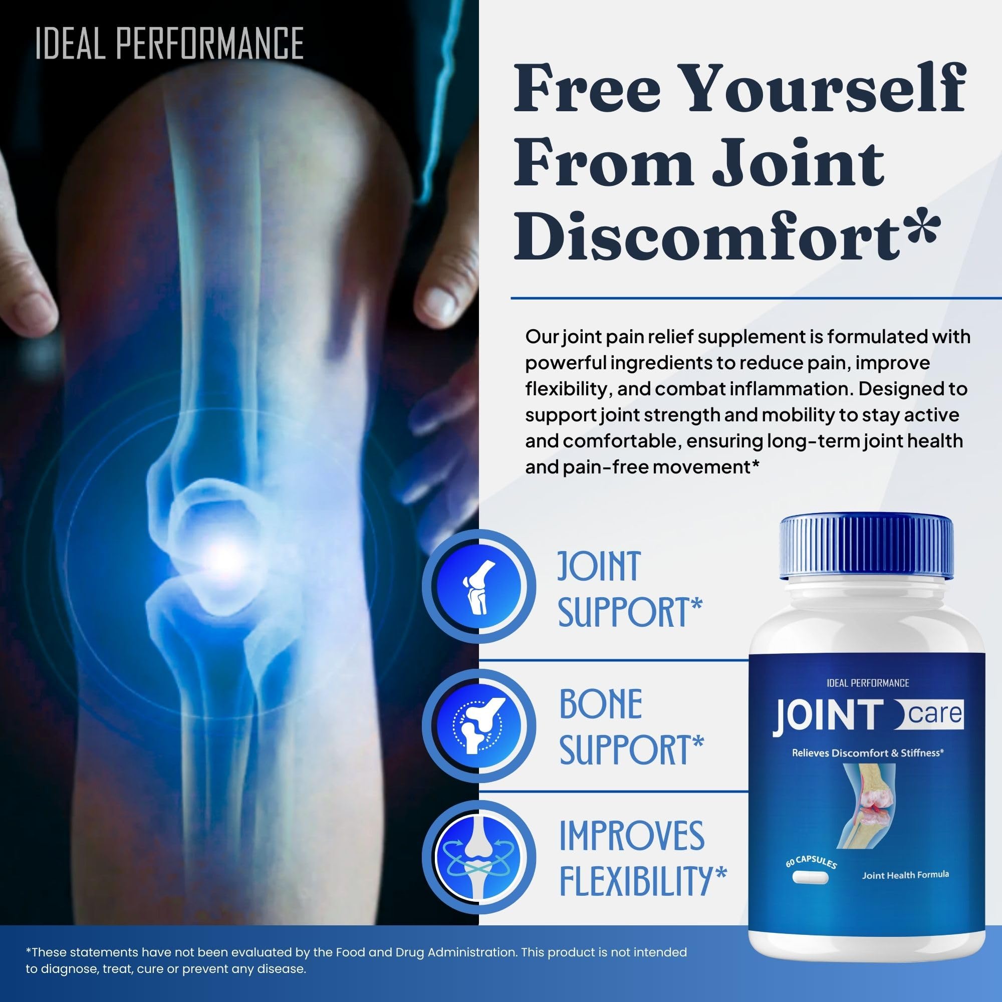 IDEAL PERFORMANCE JointCare Capsules - JointCare Reviews (60 Capsules) IDEAL PERFORMANCE Au supplements