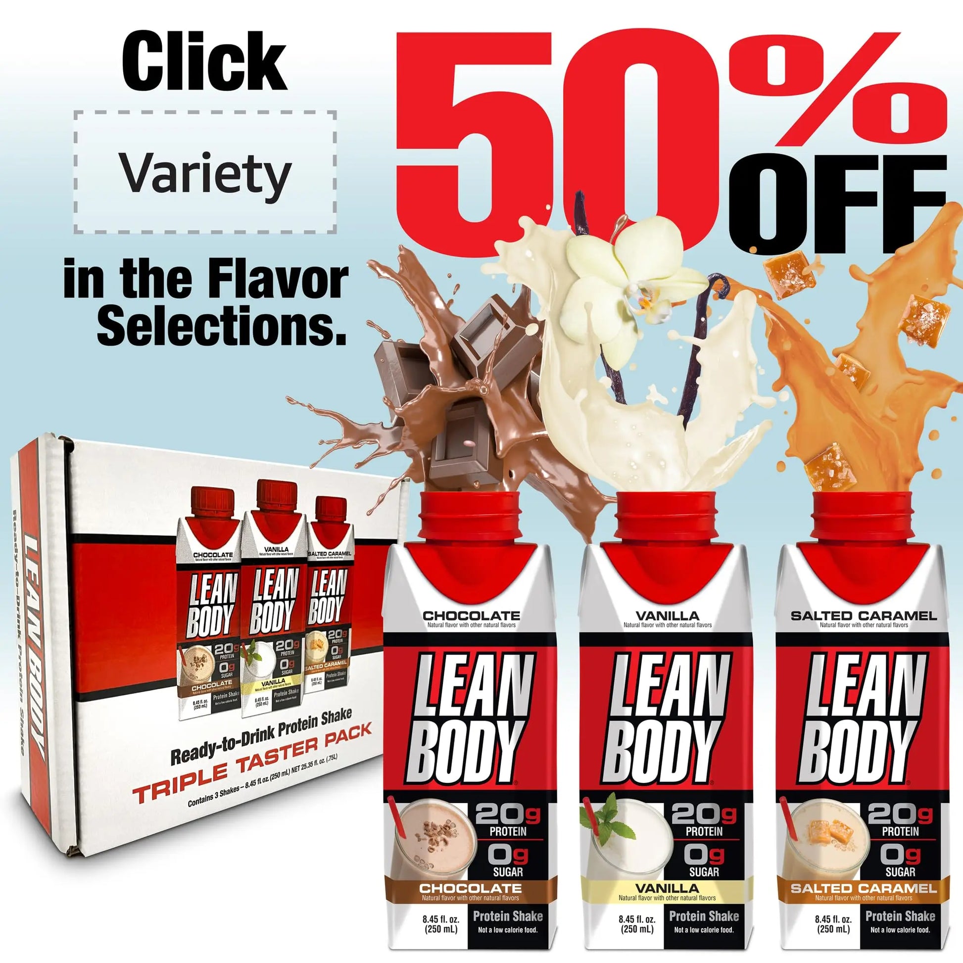 Labrada Lean Body Ready-to-Drink Strawberry Protein Shake, 40g Protein, Whey Blend Labrada Au supplements